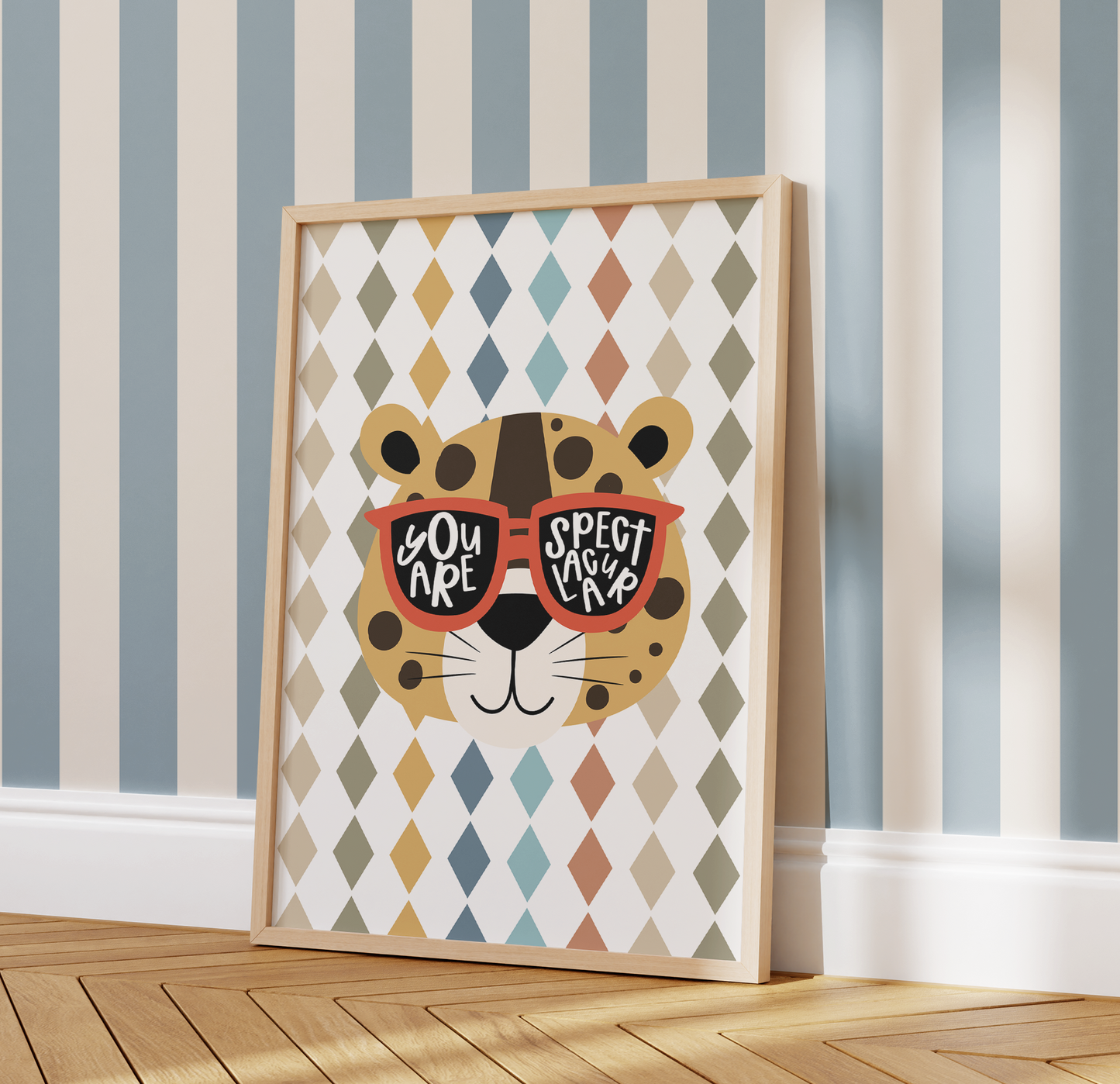 Boys "You Are Spectacular" Cool Leopard Print