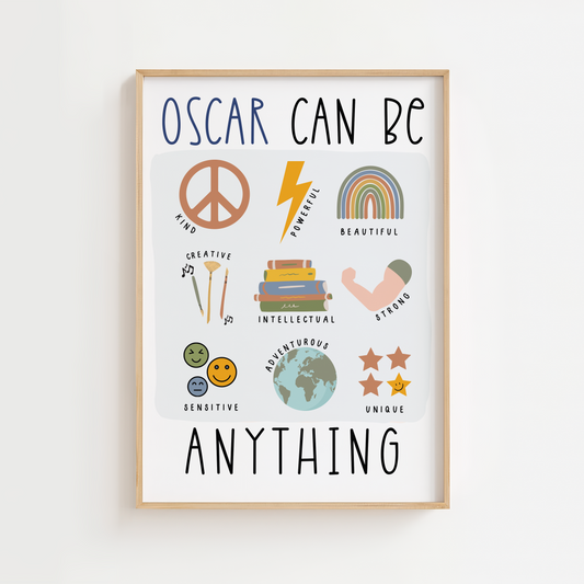 Personalised "Can Be Anything" Print