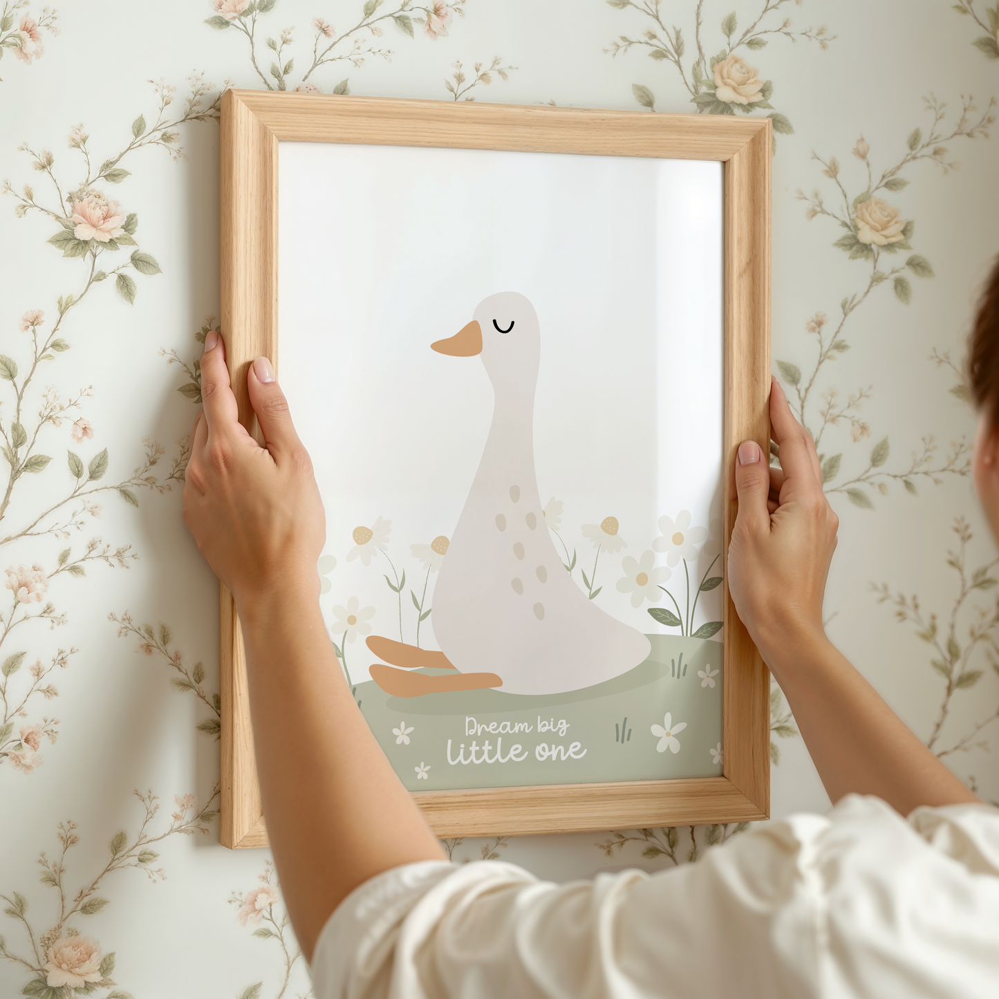 Vintage Goose Print