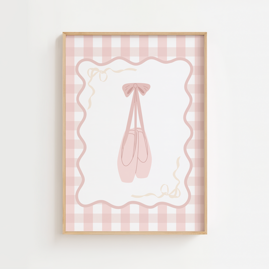 Ballet Shoes Print