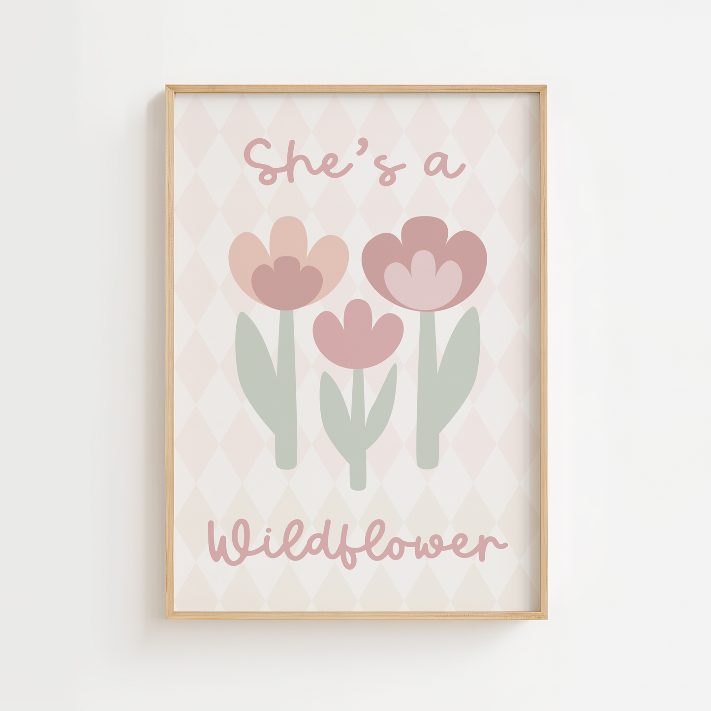 She's A Wildflower Print
