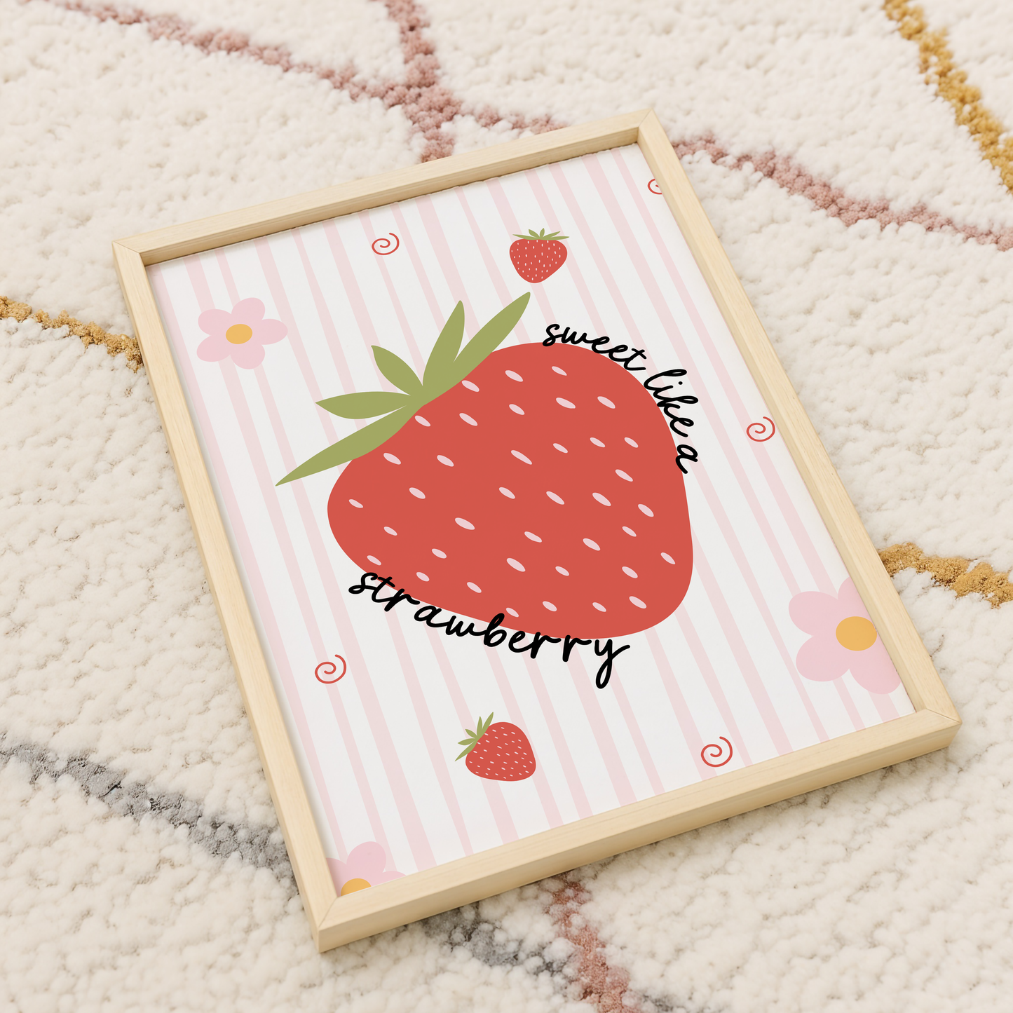 "Sweet Like A Strawberry" Print
