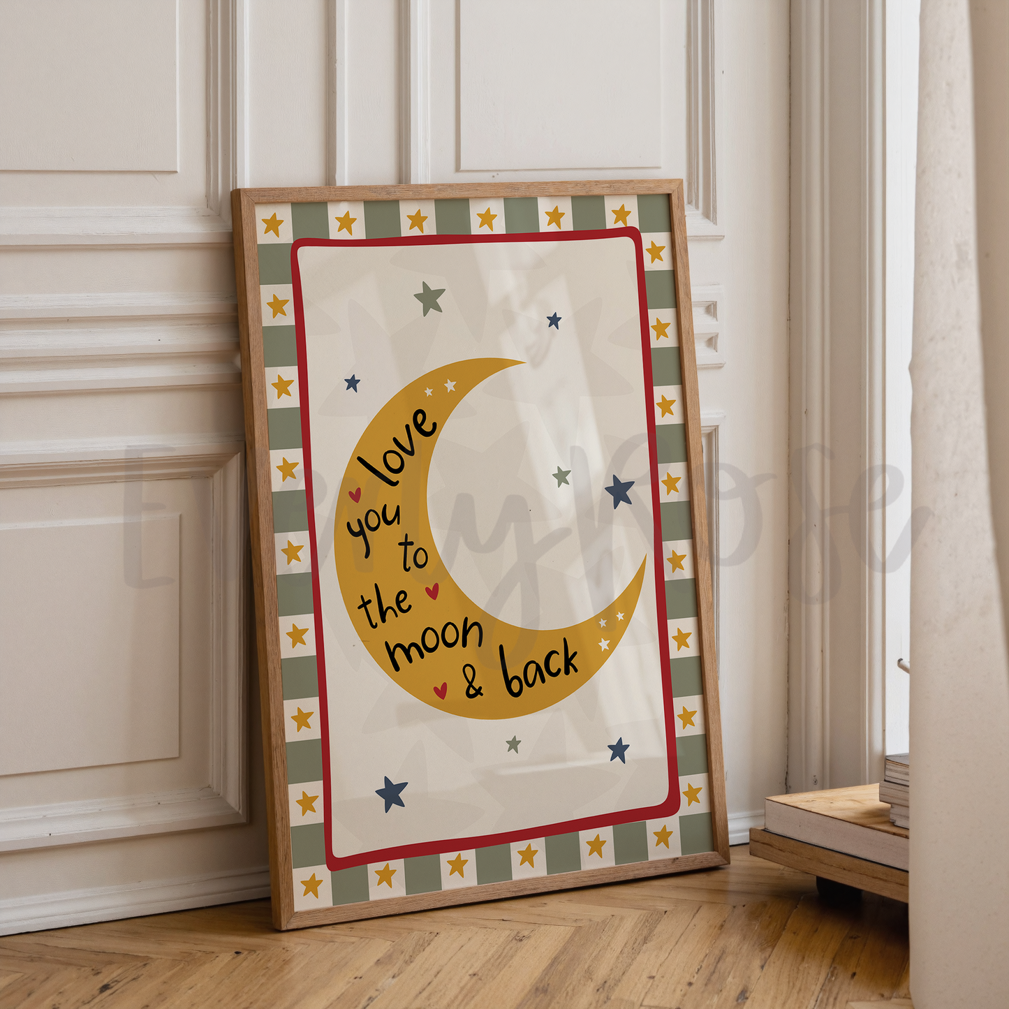 Love You to the Moon and Back Print