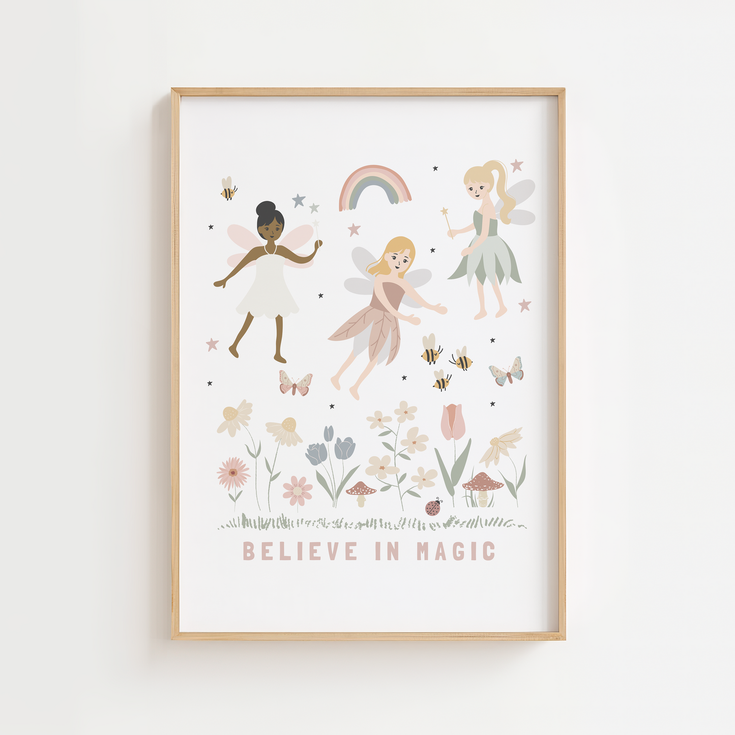 Fairy "Believe In Magic" Print