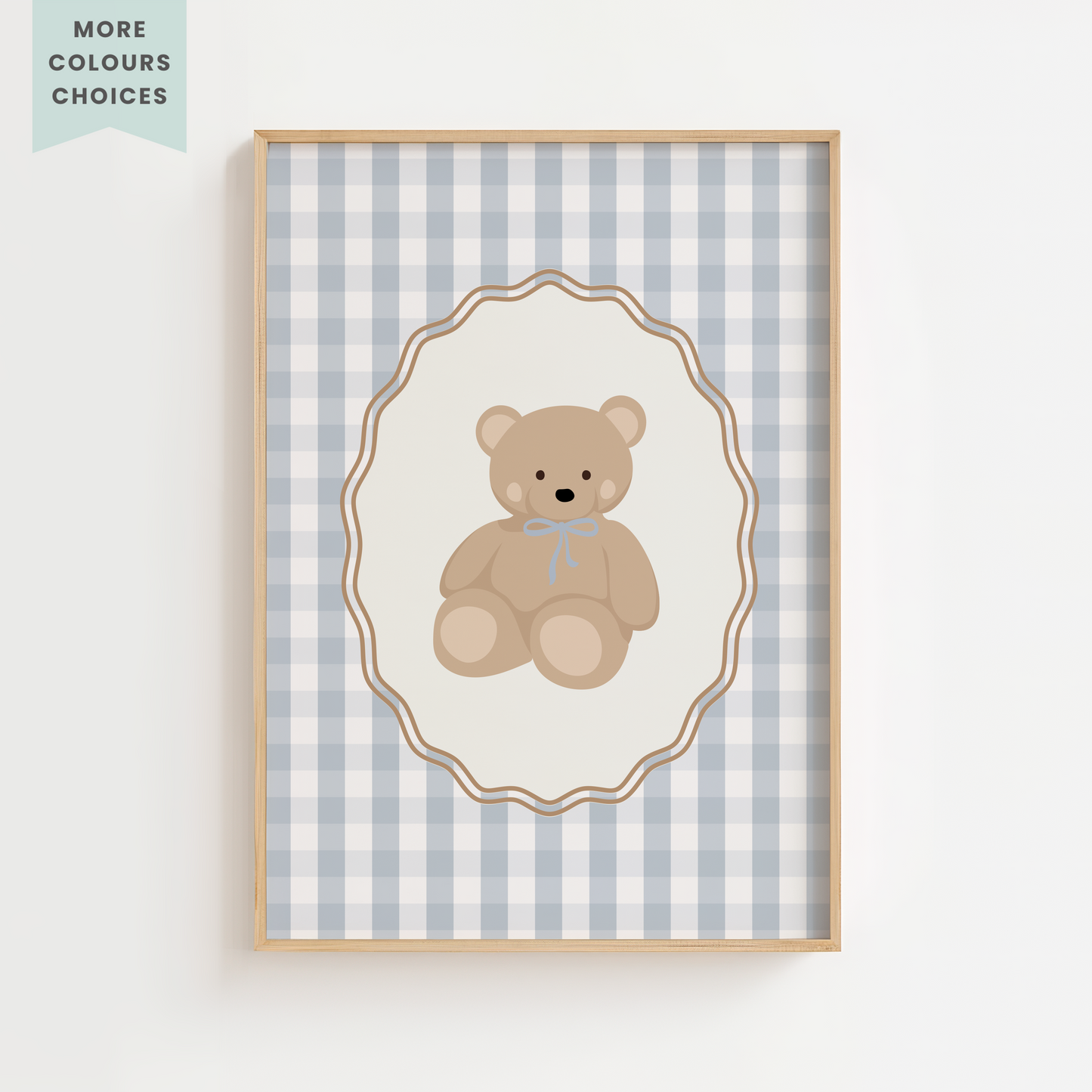 Vintage Teddy Print