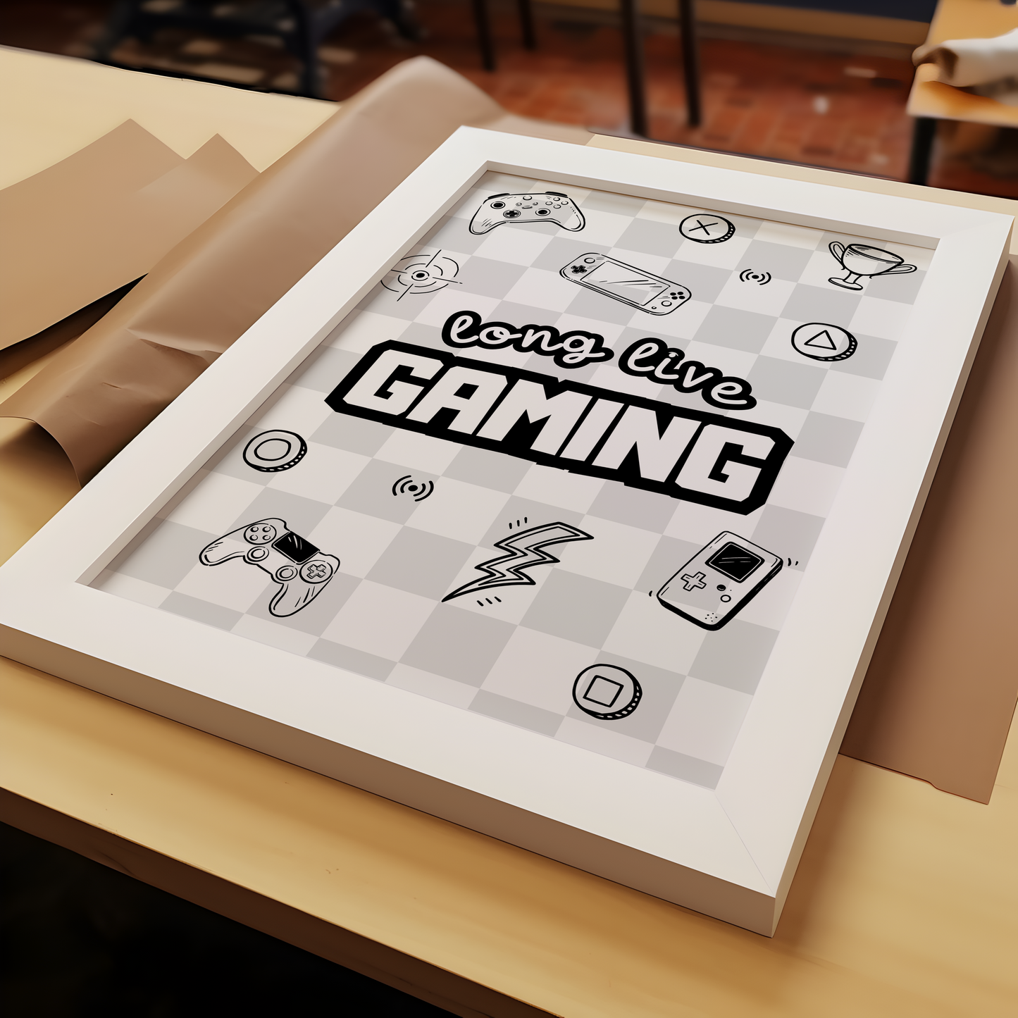 Long Live Gaming Print