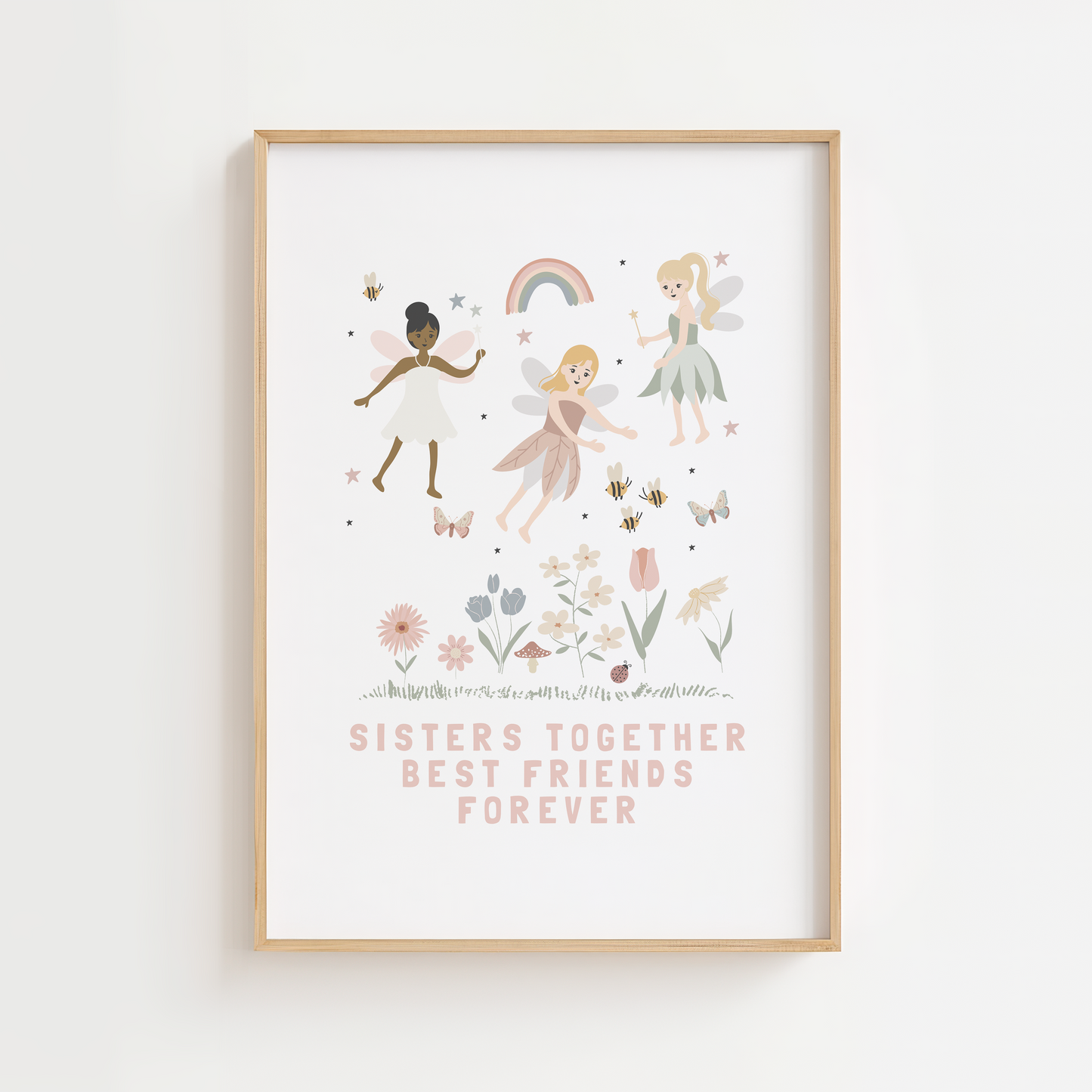 Fairy Sisters Print