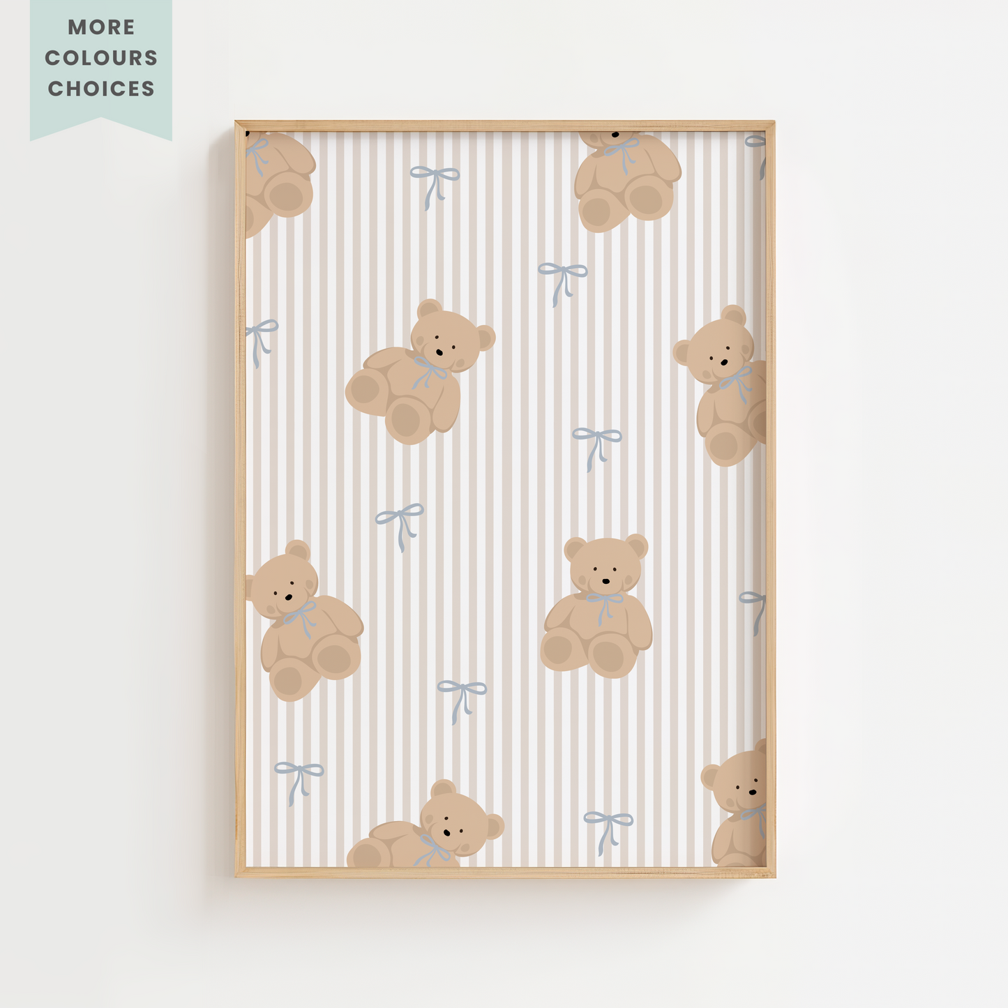 Vintage Teddy Print