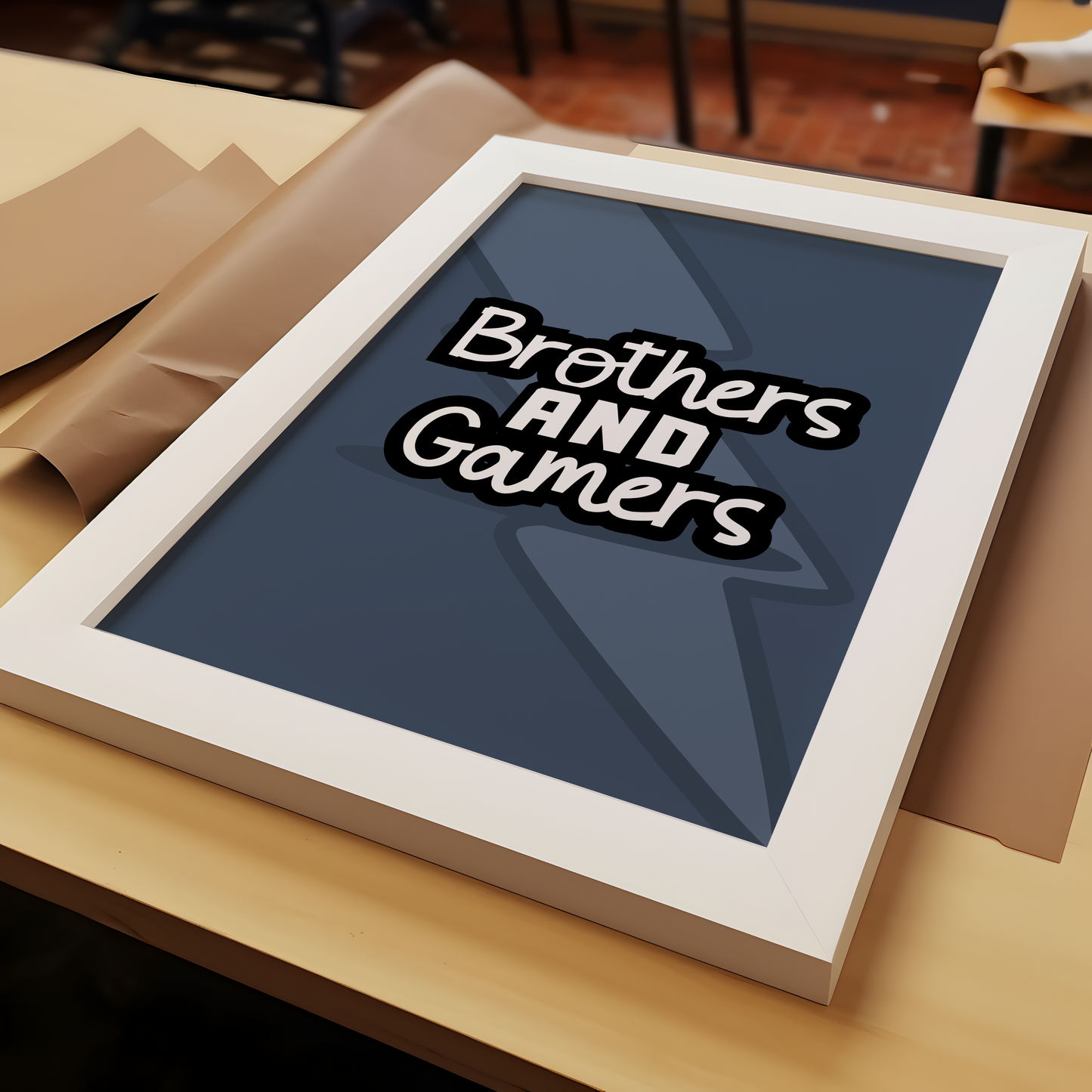 "Brothers And Gamers" Print
