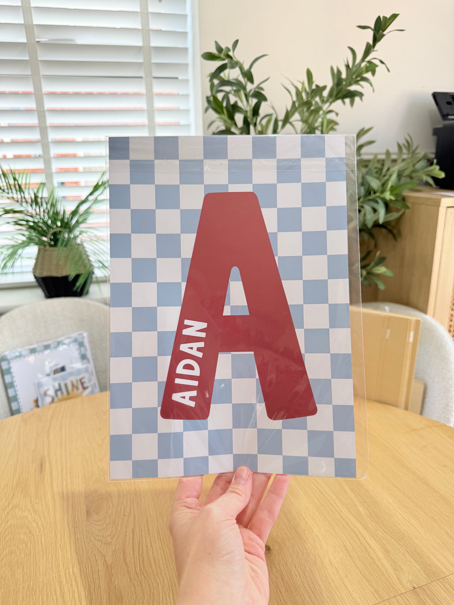 *Seconds* Aidan: Size: A4