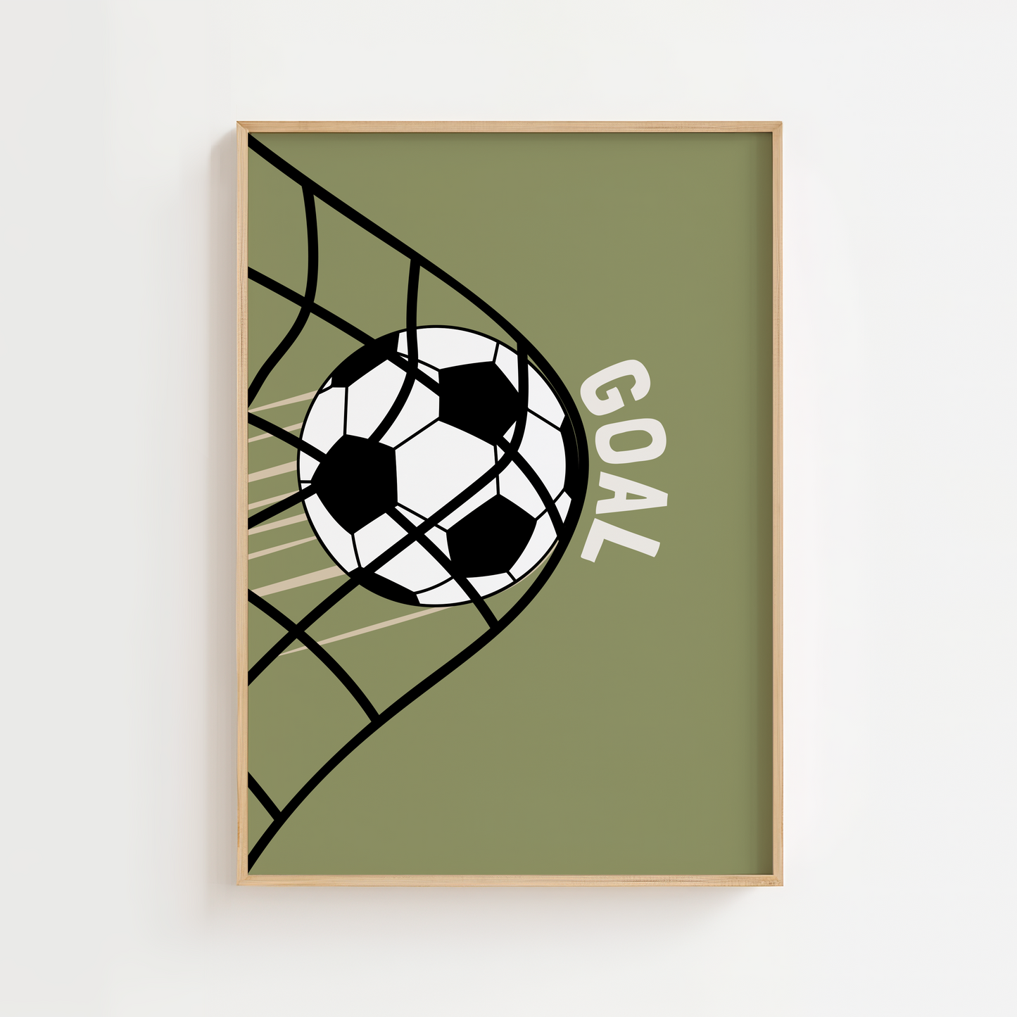 GOAL! Football Print