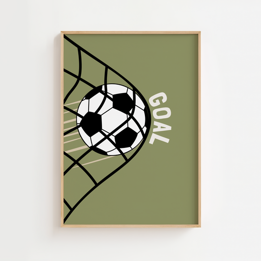 GOAL! Football Print