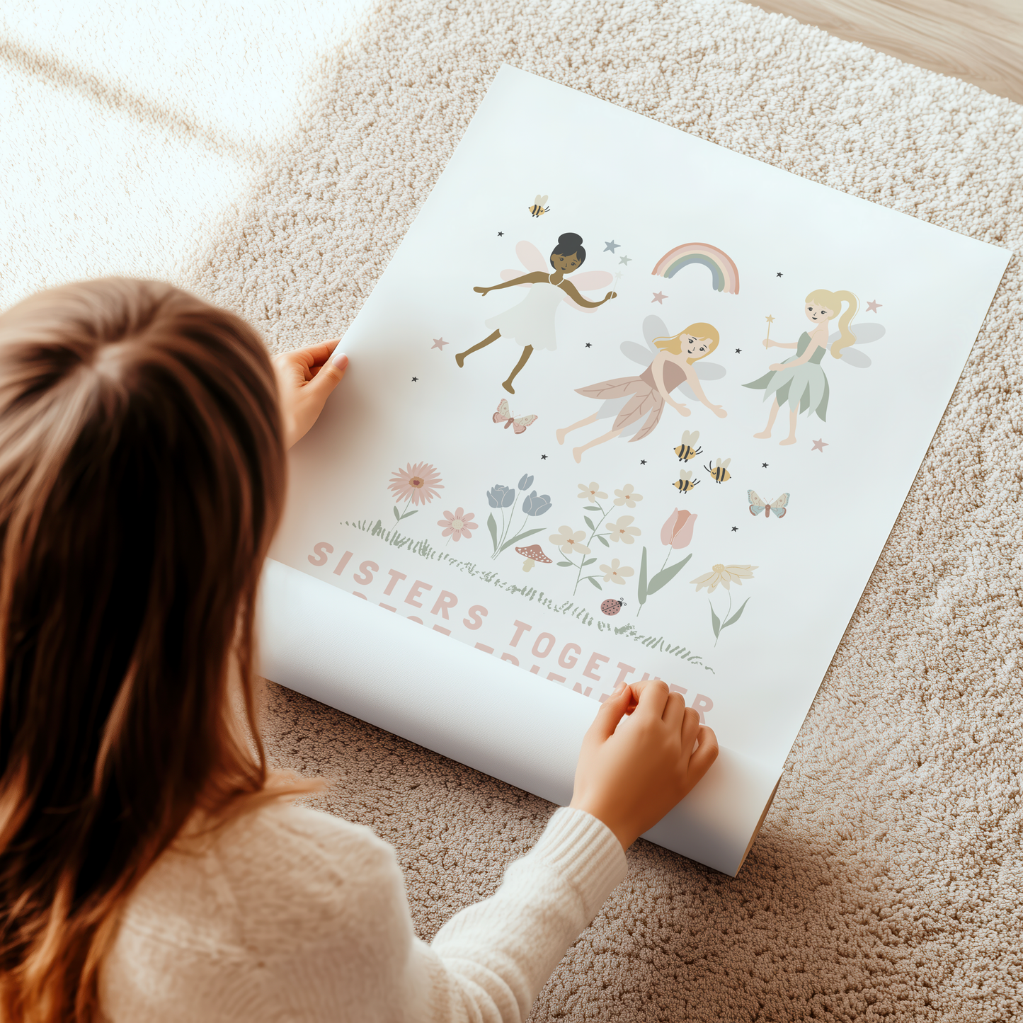 Fairy Sisters Print