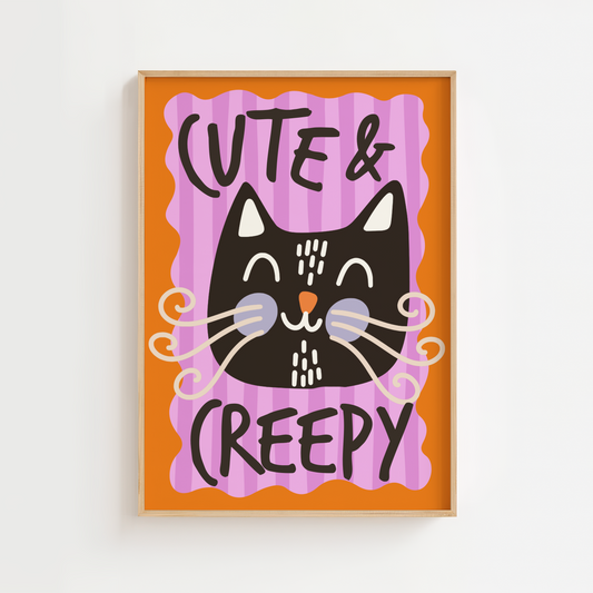 "Cute & Creepy" Halloween Print