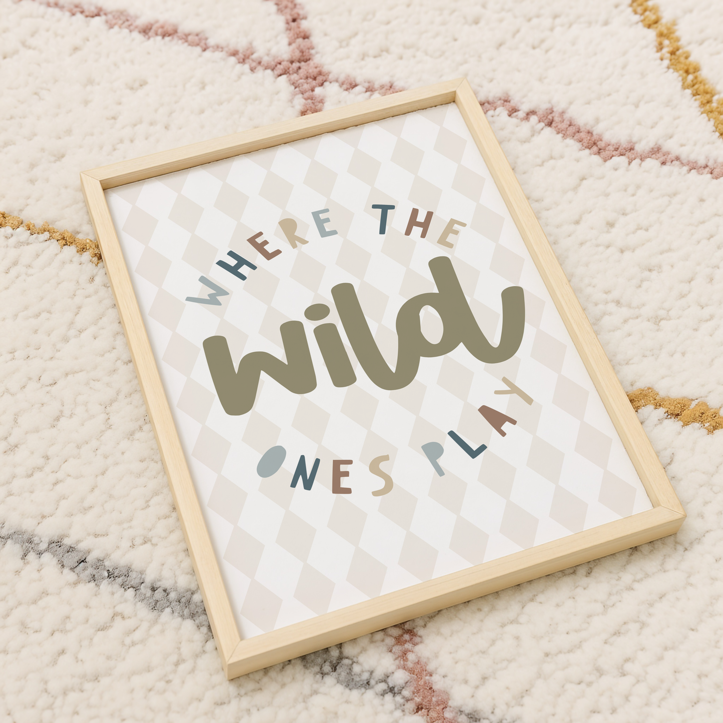 Neutral 'Where The Wild Ones Sleep" Print