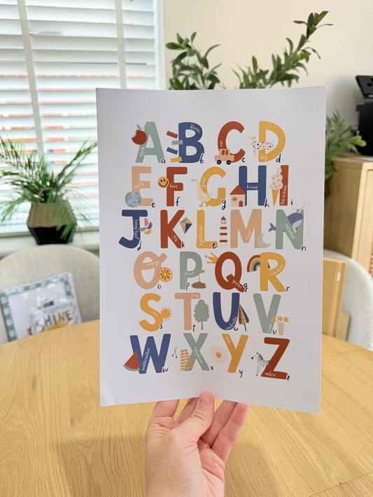 *Seconds* Alphabet: Size: A4