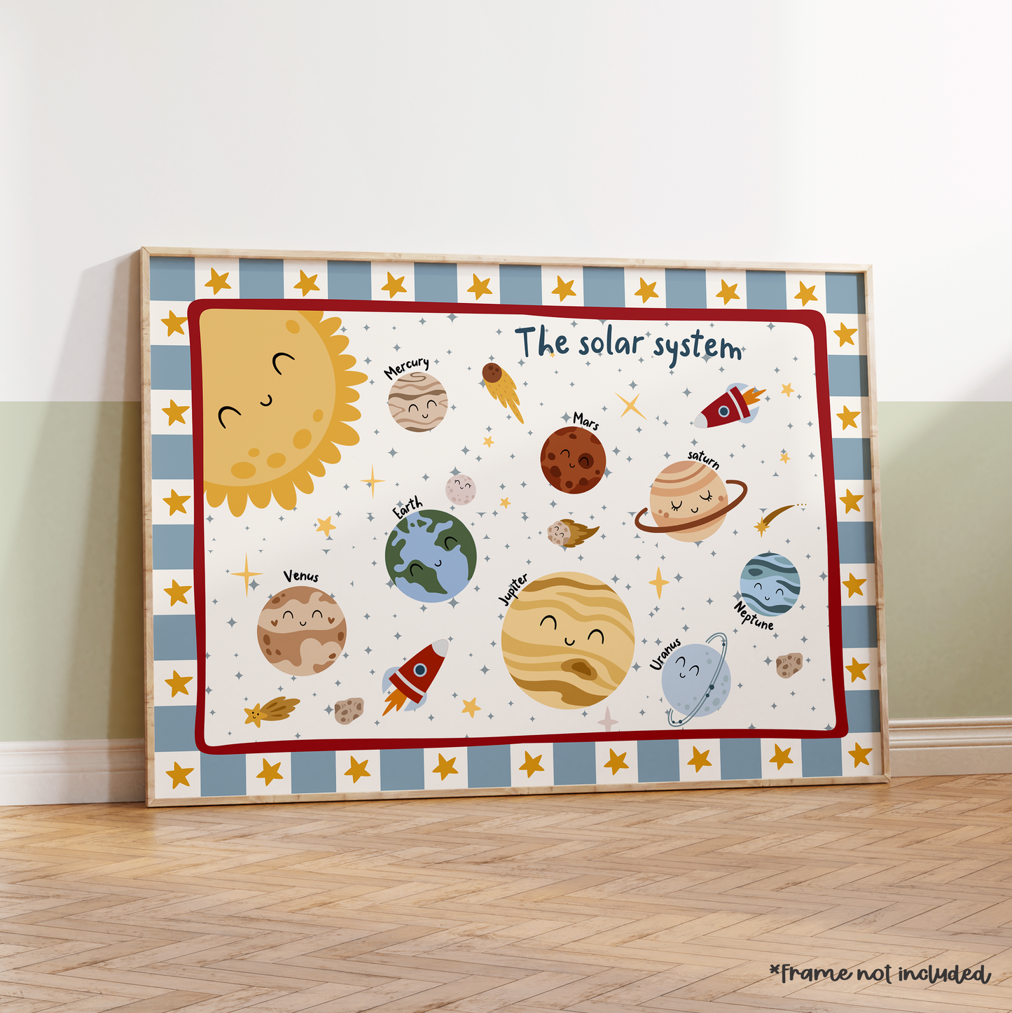 Our Solar System - Blue