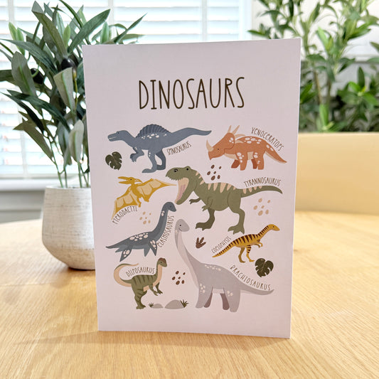 *Seconds* Dinosaurs: Size: A5