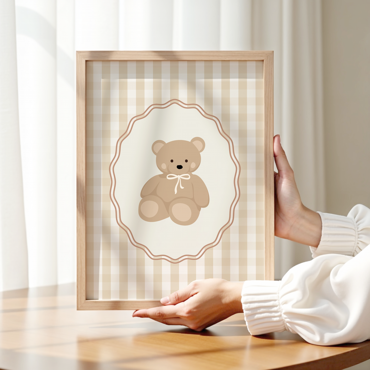 Vintage Teddy Print
