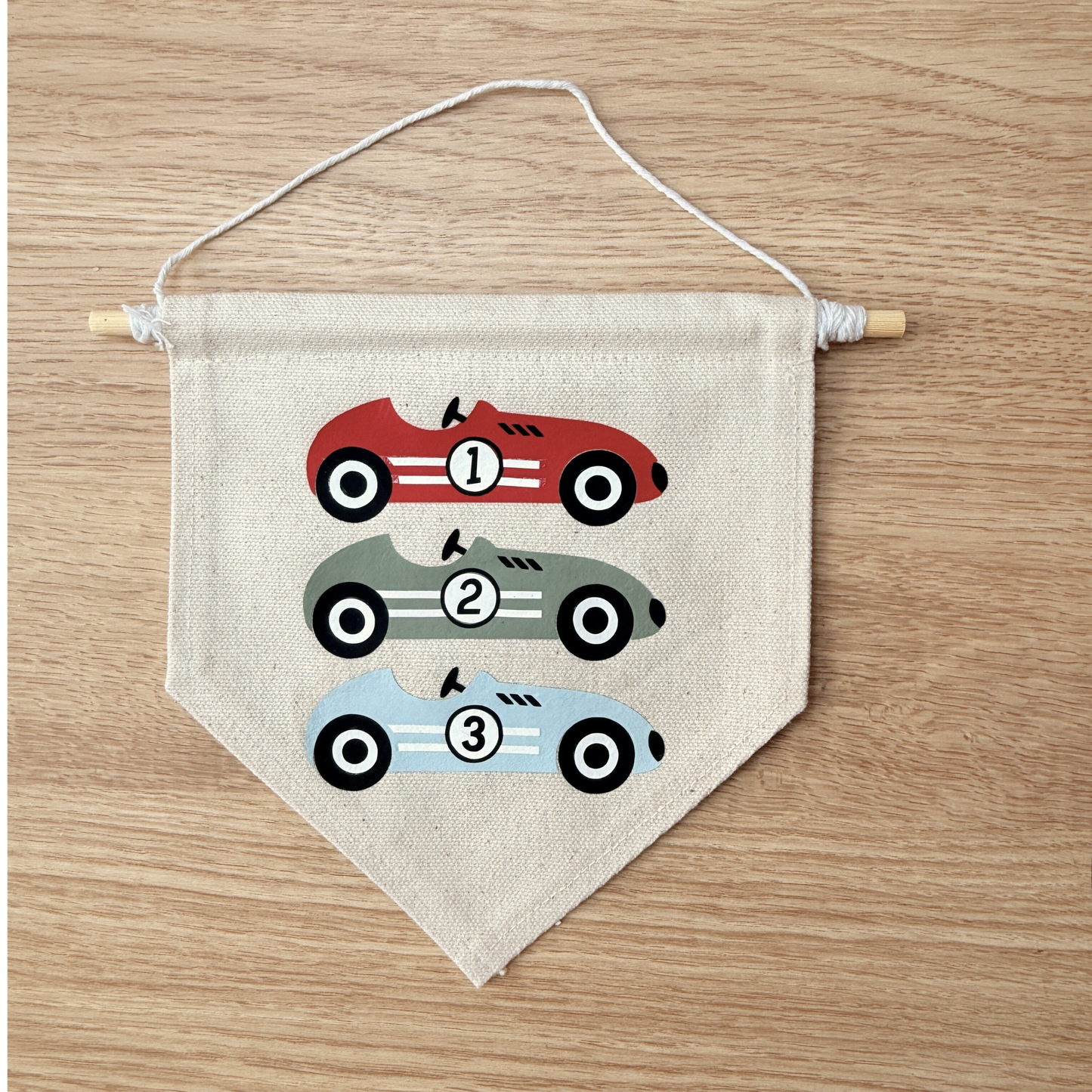 *CLEARANCE* Race Car Medium Banner
