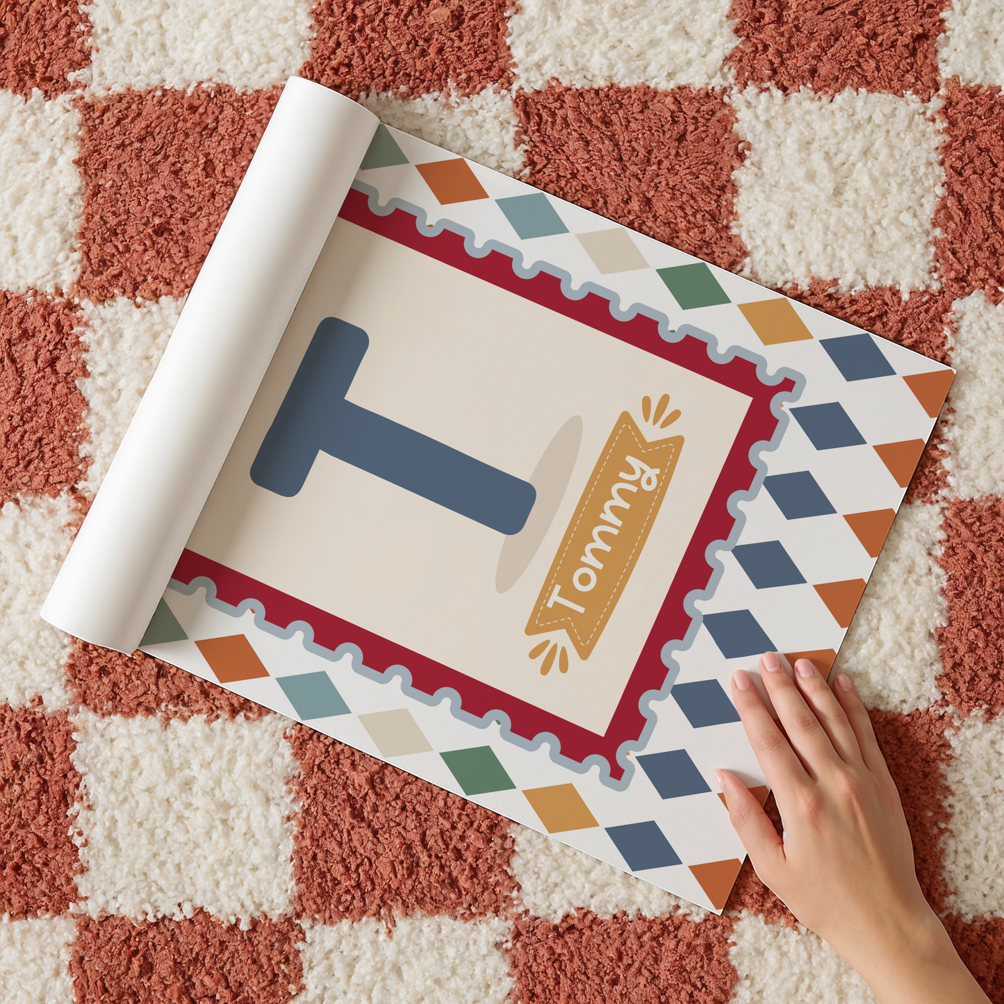 Personalised Circus Theme Print