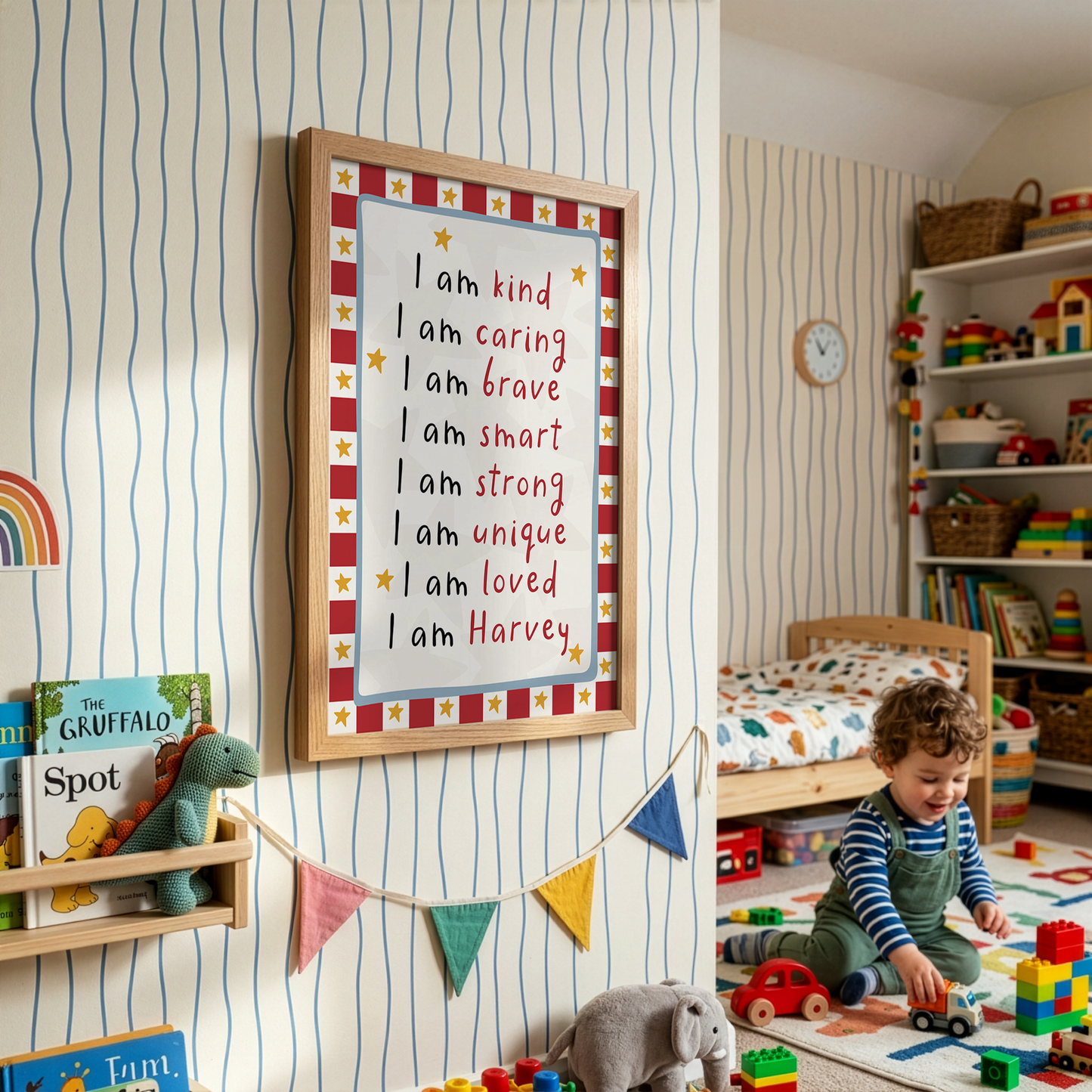 Personalised Transport Affirmation Print