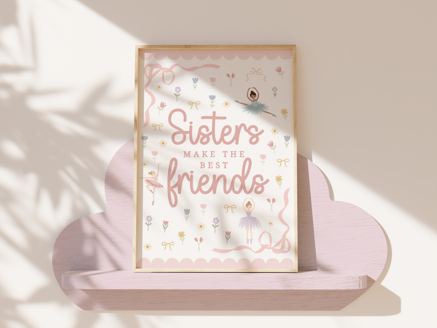 Ballet Sisters Print