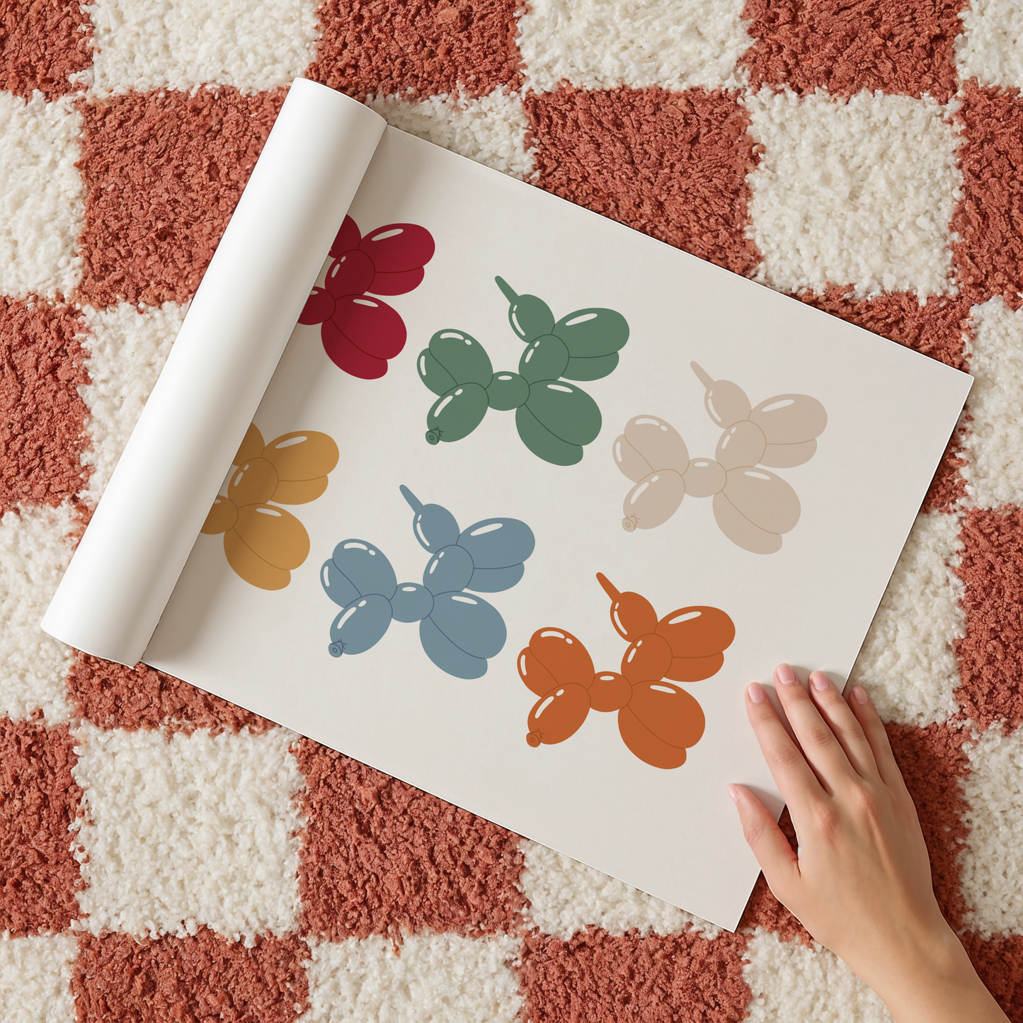 Balloon Animals Circus Print