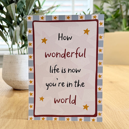 *Seconds* Wonderful World: Size: 5x7’
