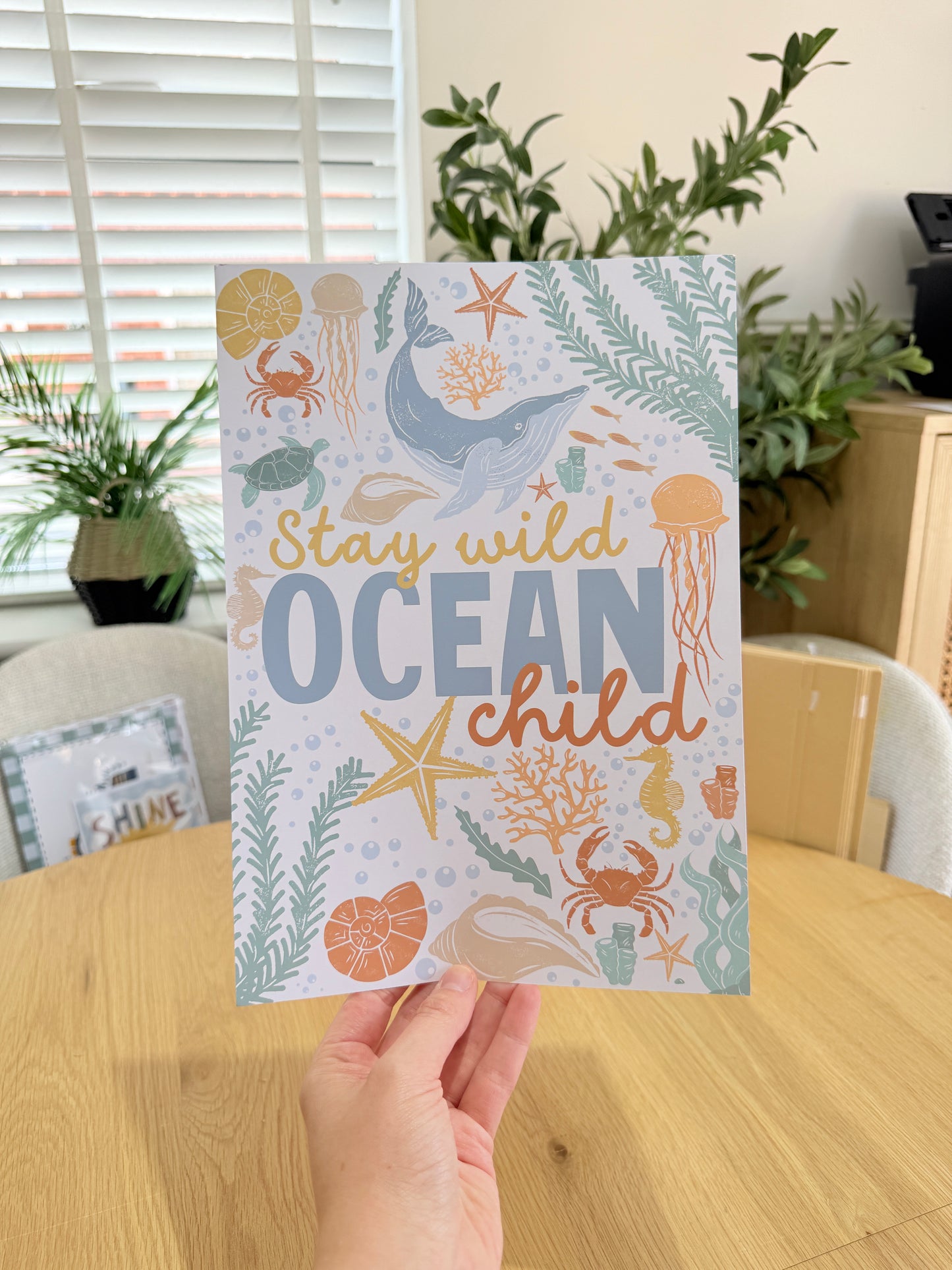 *Seconds* Ocean Child: Size: A4