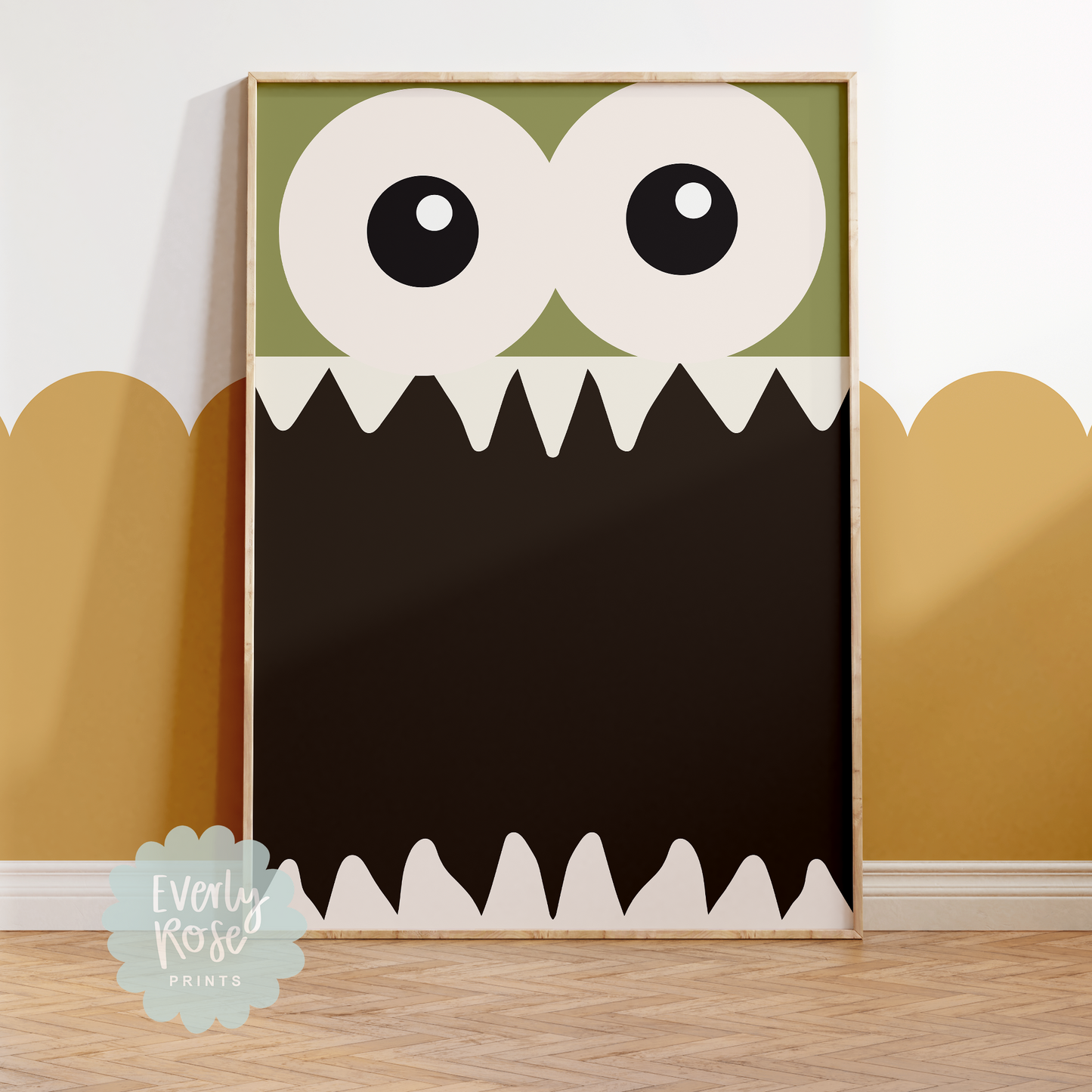 Monster Halloween Print