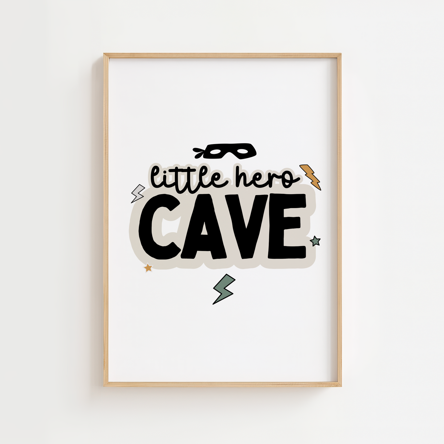 Little Hero Cave Print