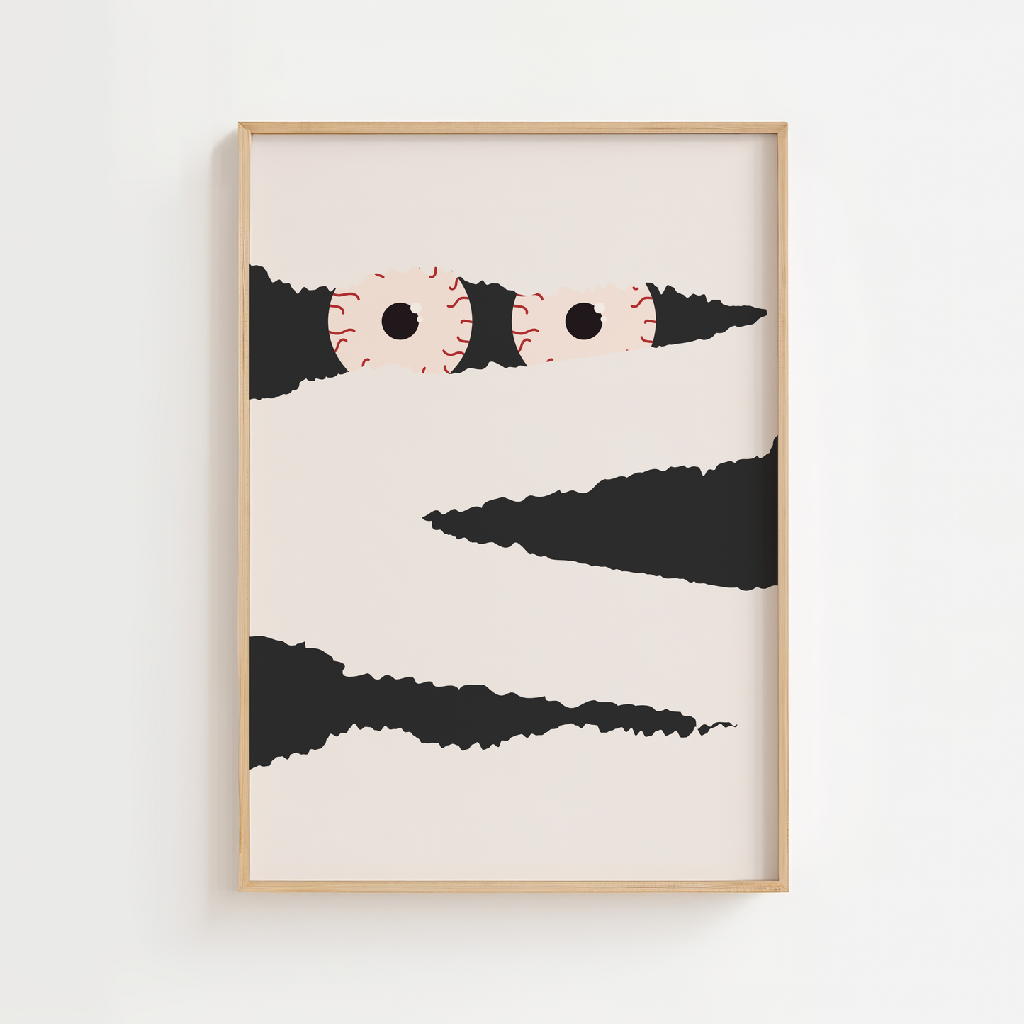 Spooky Eyes Halloween Print