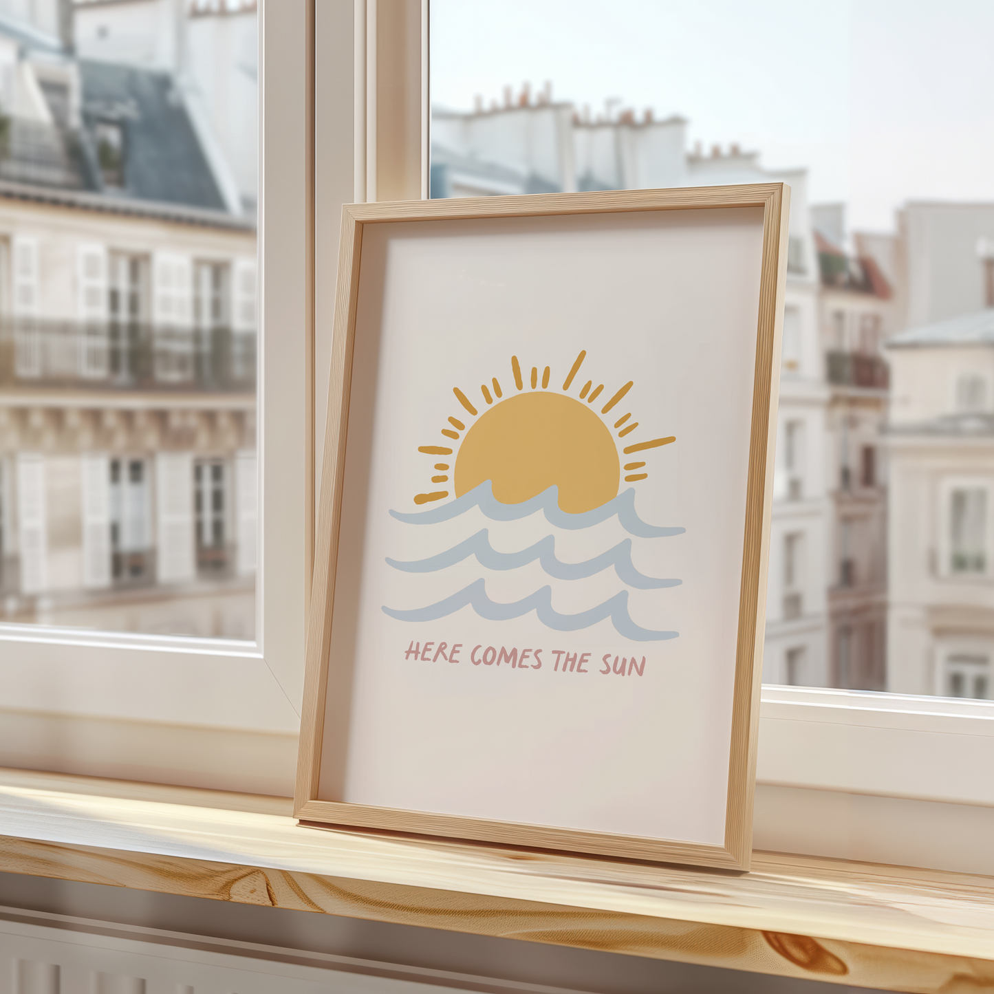 Here Comes the Sun Print