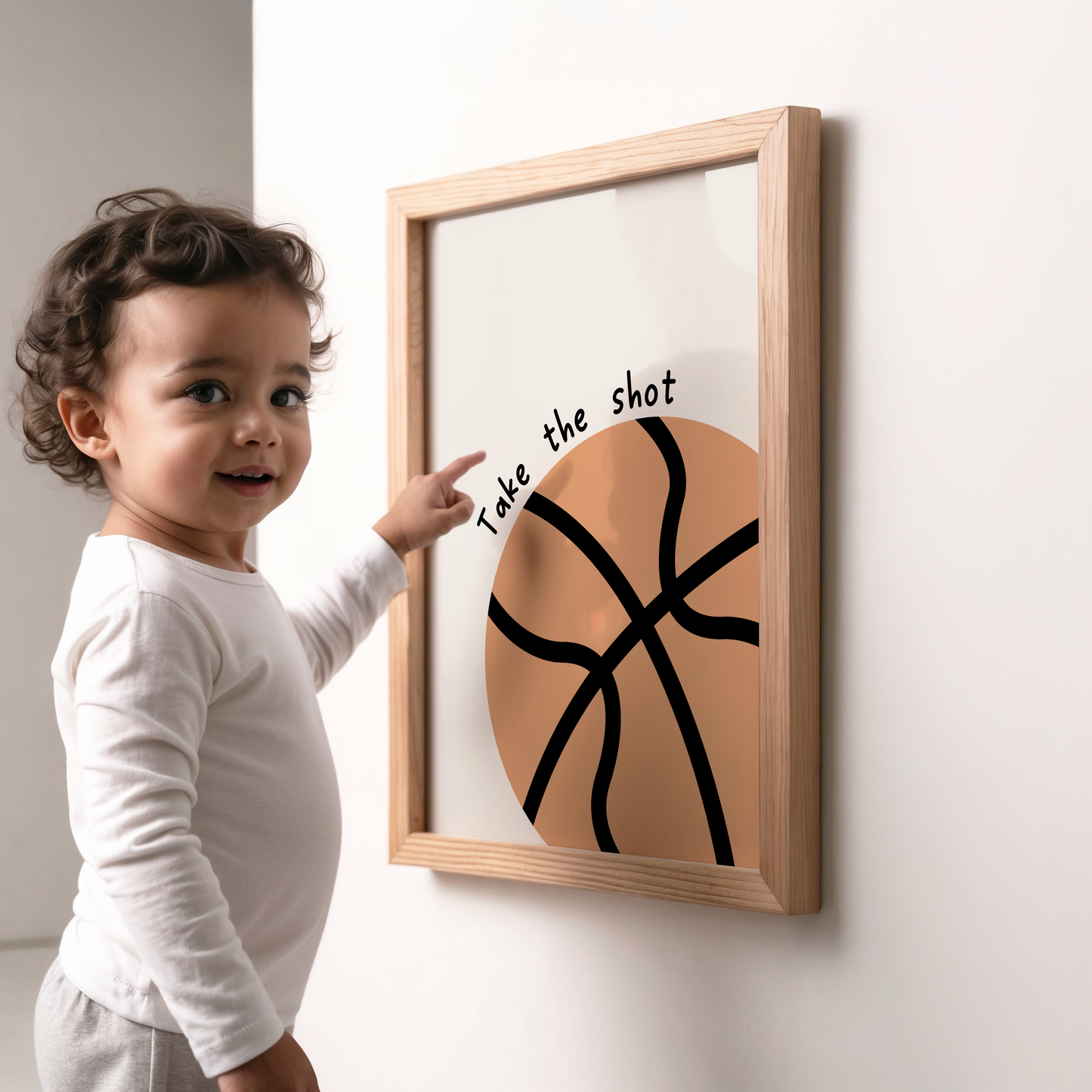 "Take The Shot" Basketball Print