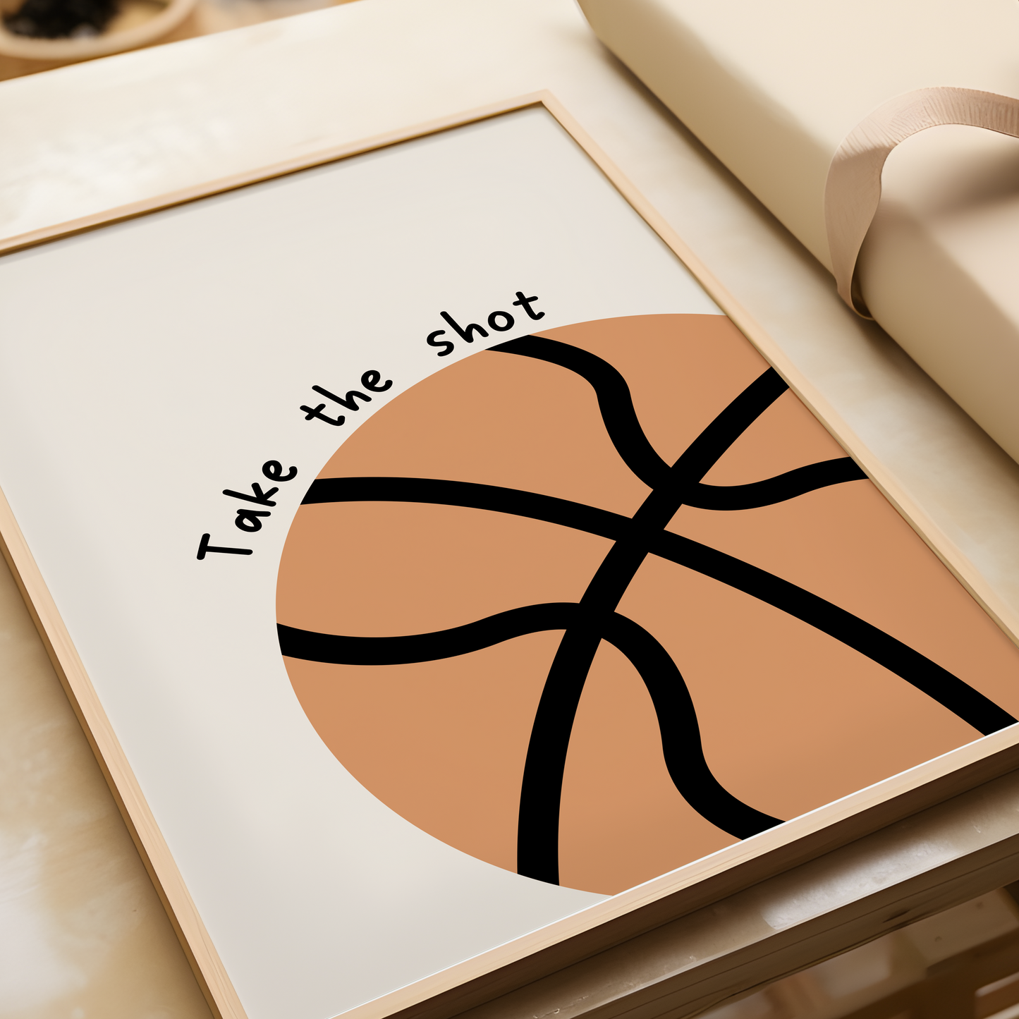 "Take The Shot" Basketball Print