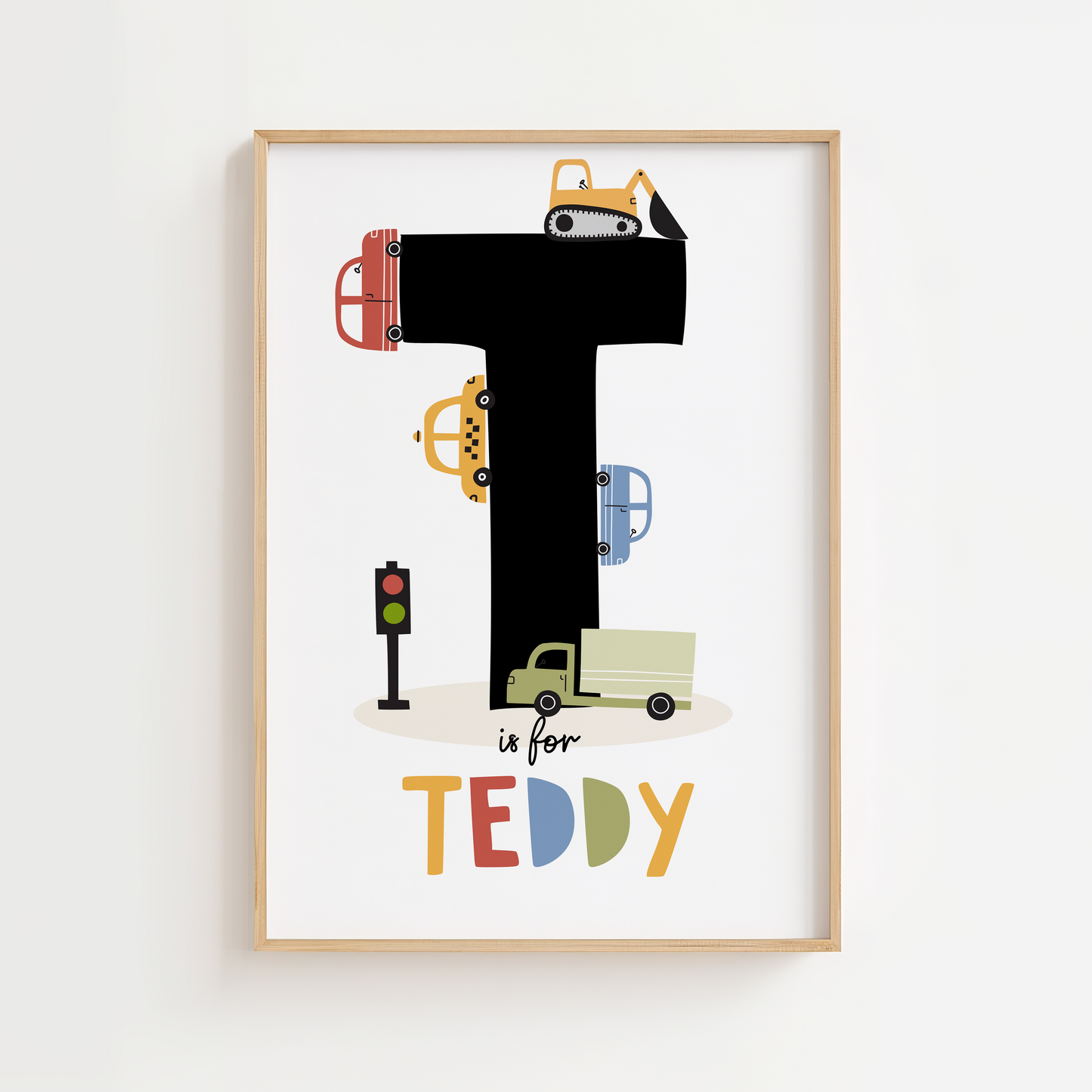 Personalised Transport Print