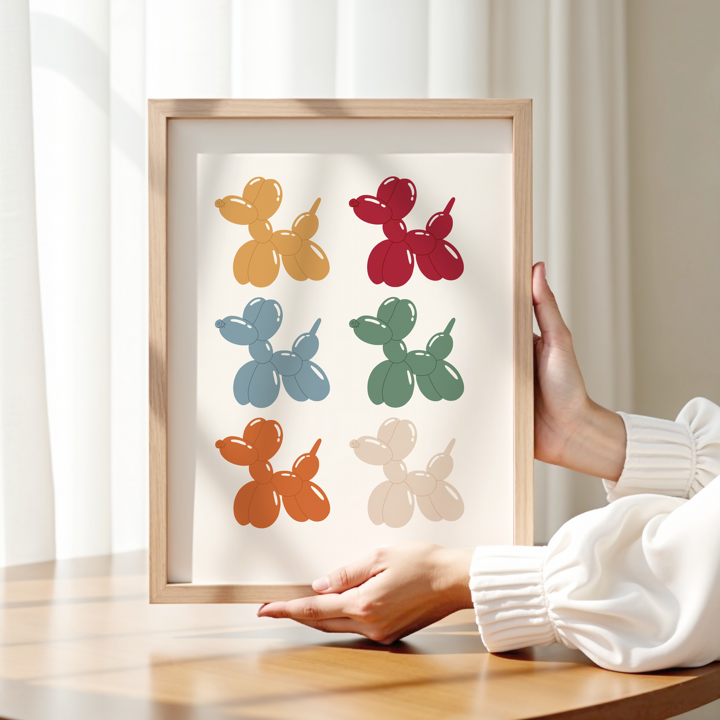Balloon Animals Circus Print