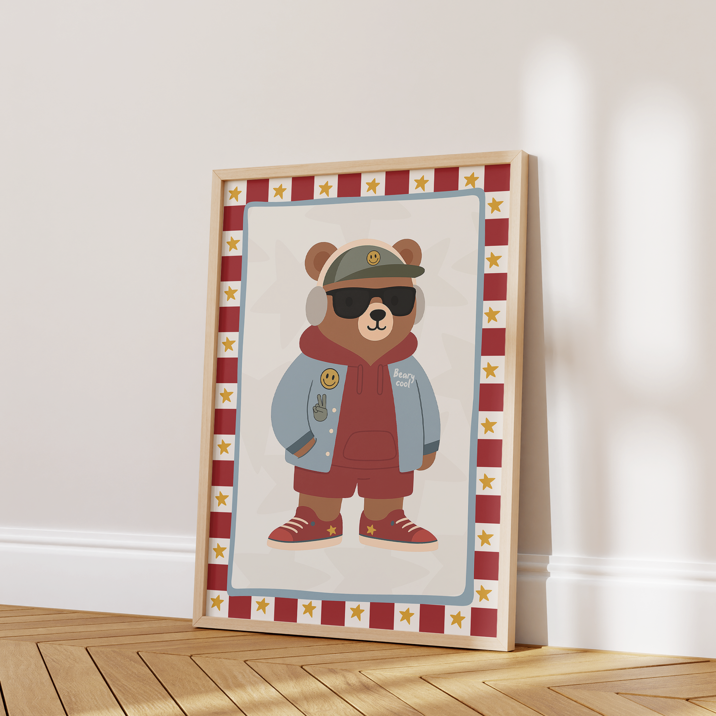 Beary Cool Bear - Red