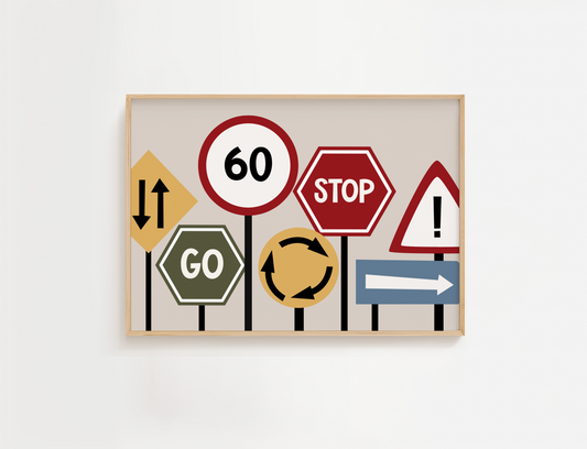 Traffic Sign Print