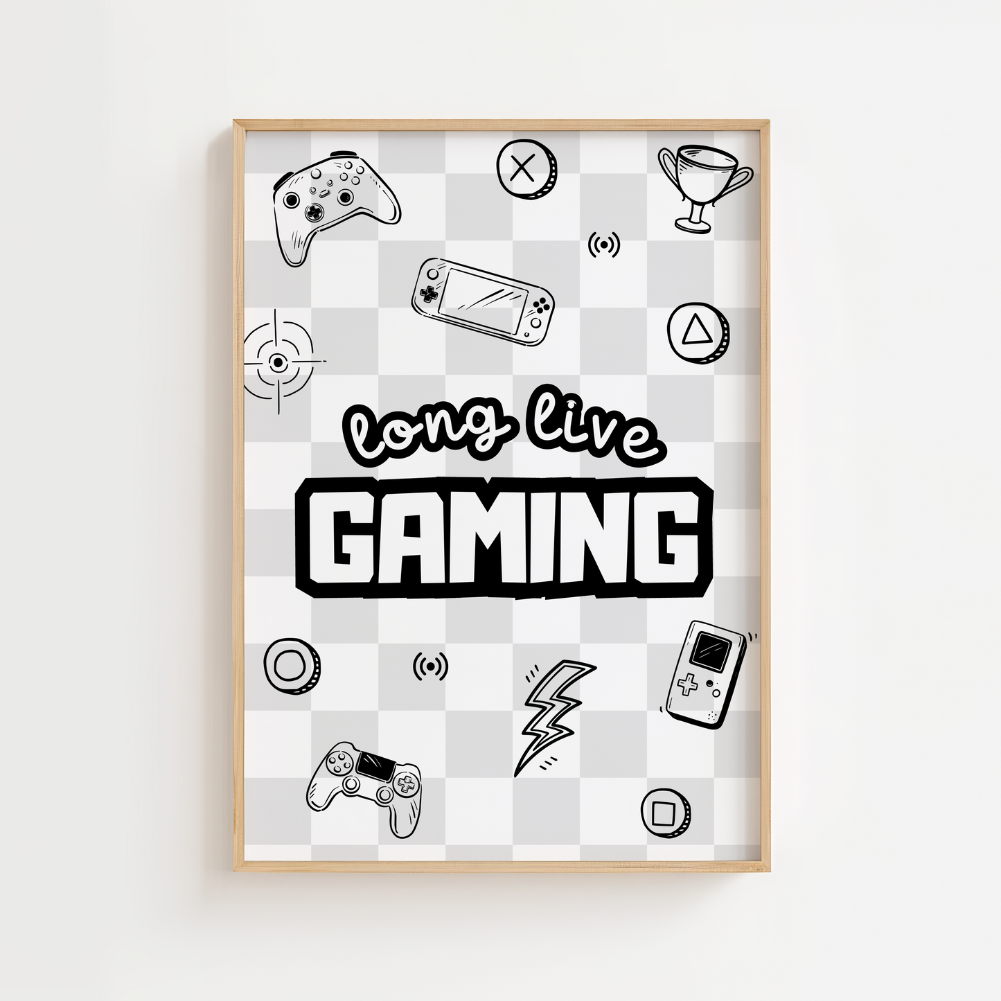 Long Live Gaming Print