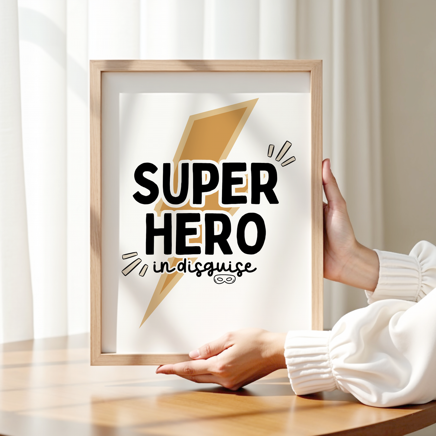 Superhero In Disguise Print