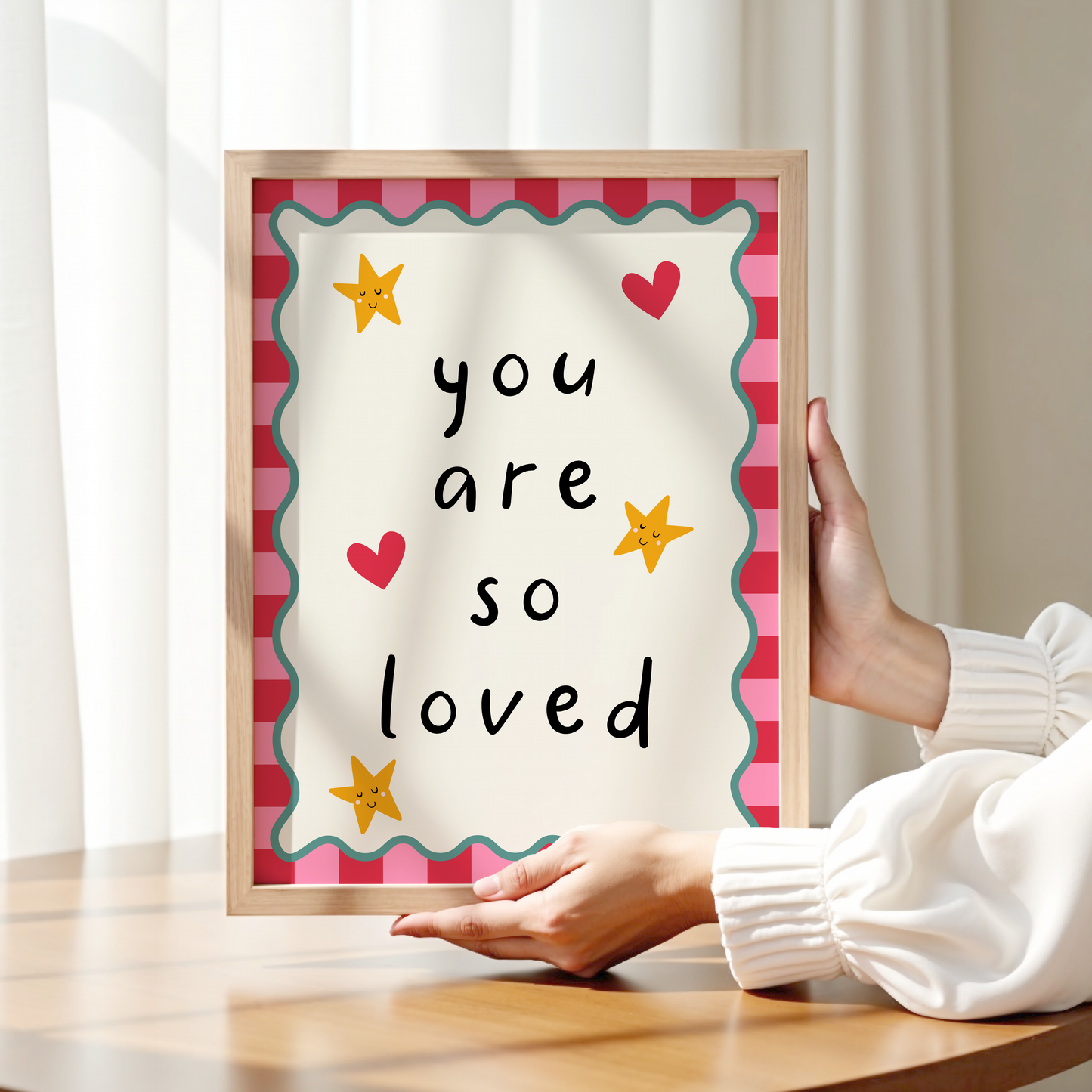 You Are So Loved Nursery Print