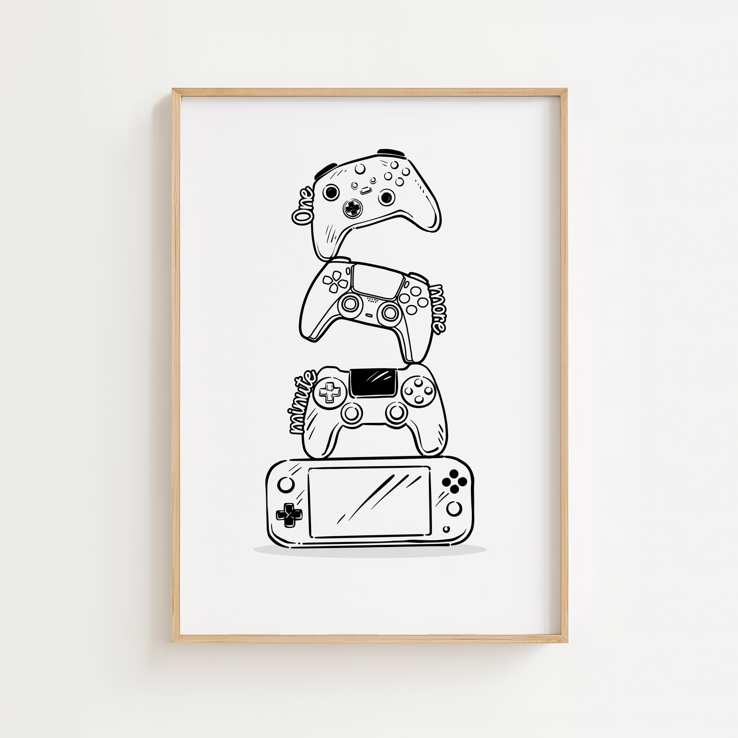 Game Controllers Print