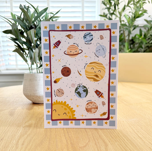 *Seconds* Solar System: Size: A5