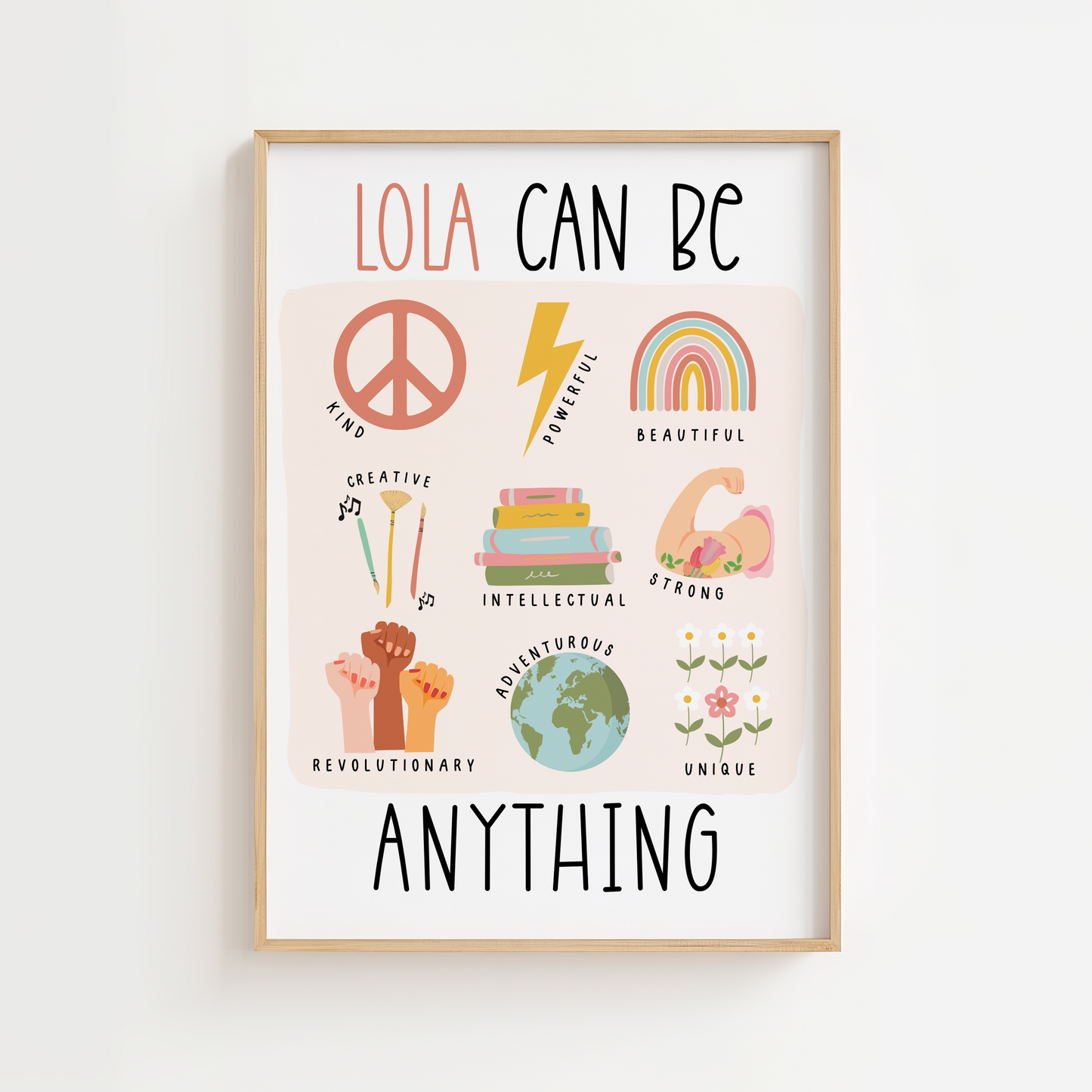 Personalised "Can Be Anything" Print