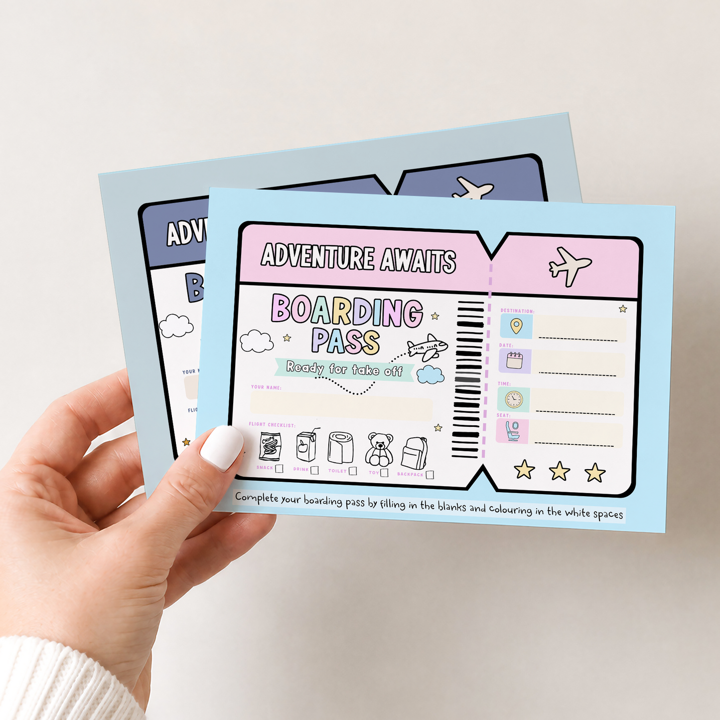 Girls Boarding Pass - Download
