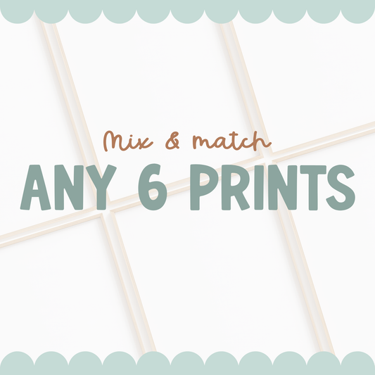 Create Your Own - Set Of 6