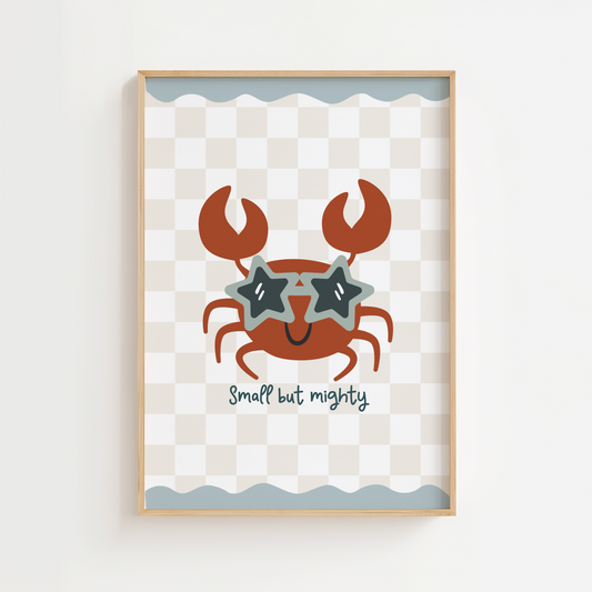 Cool Crab Print