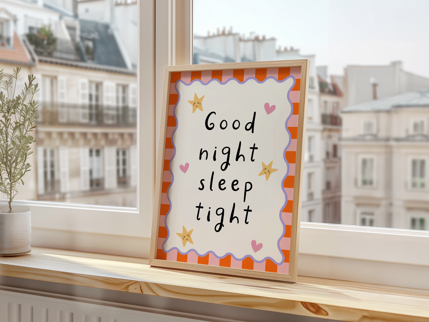 Good Night Sleep Tight Nursery Prints